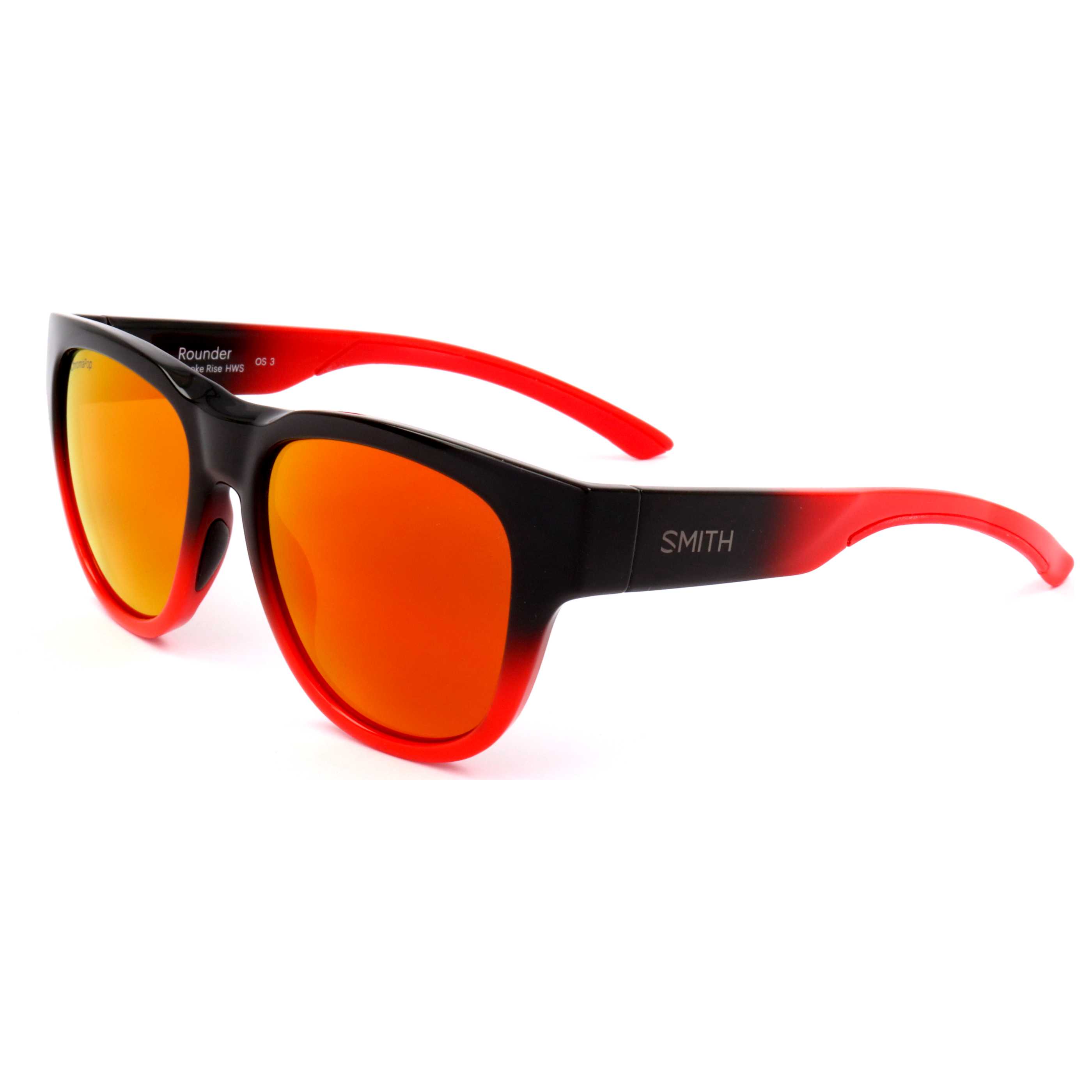 Preloved - Smith Optics ROUNDERHWS52 Sunglasses — Red by Preloved - Smith Optics