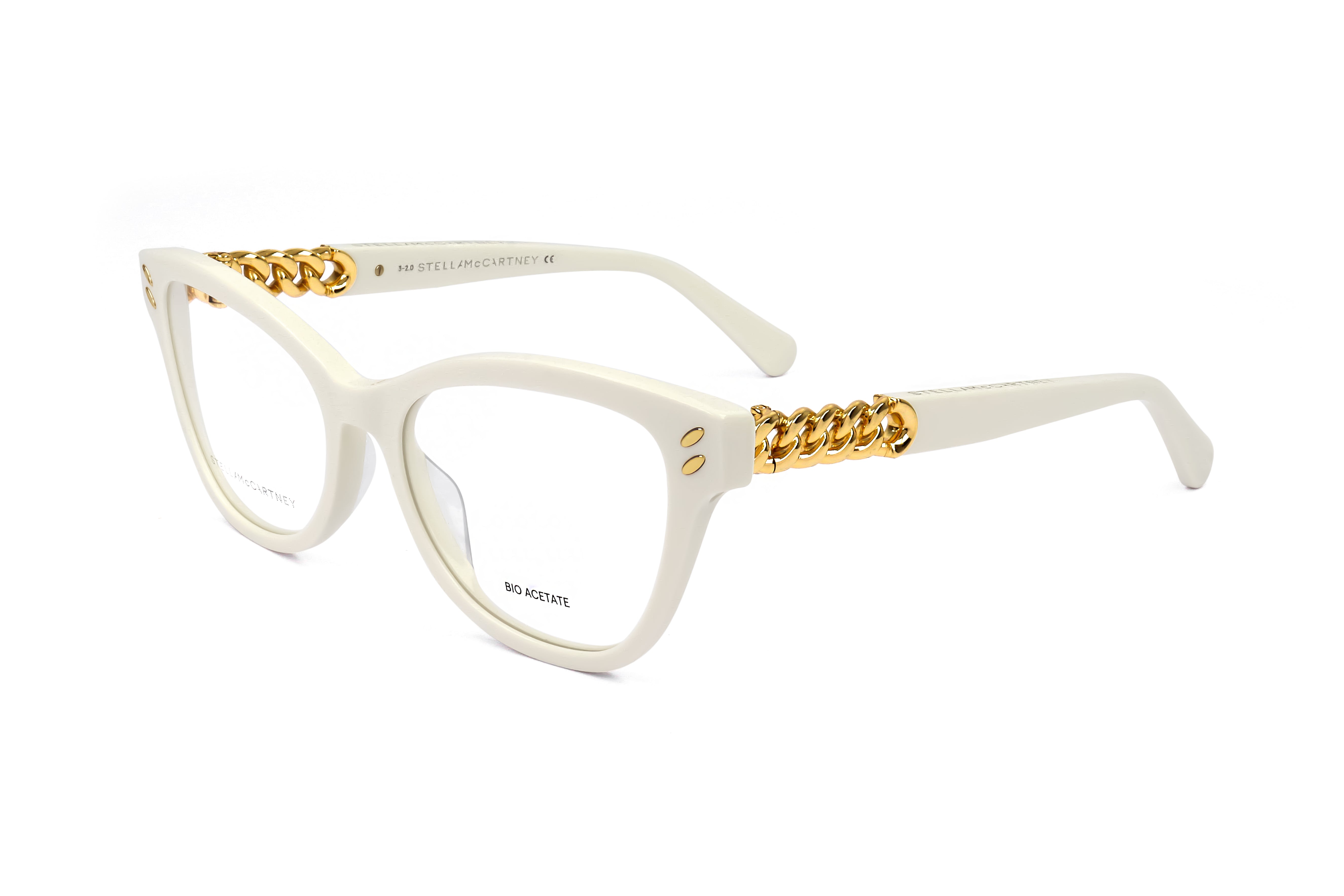 Preloved - Stella Mccartney SC50005I02553 Eyeglasses — White by Preloved - Stella Mccartney