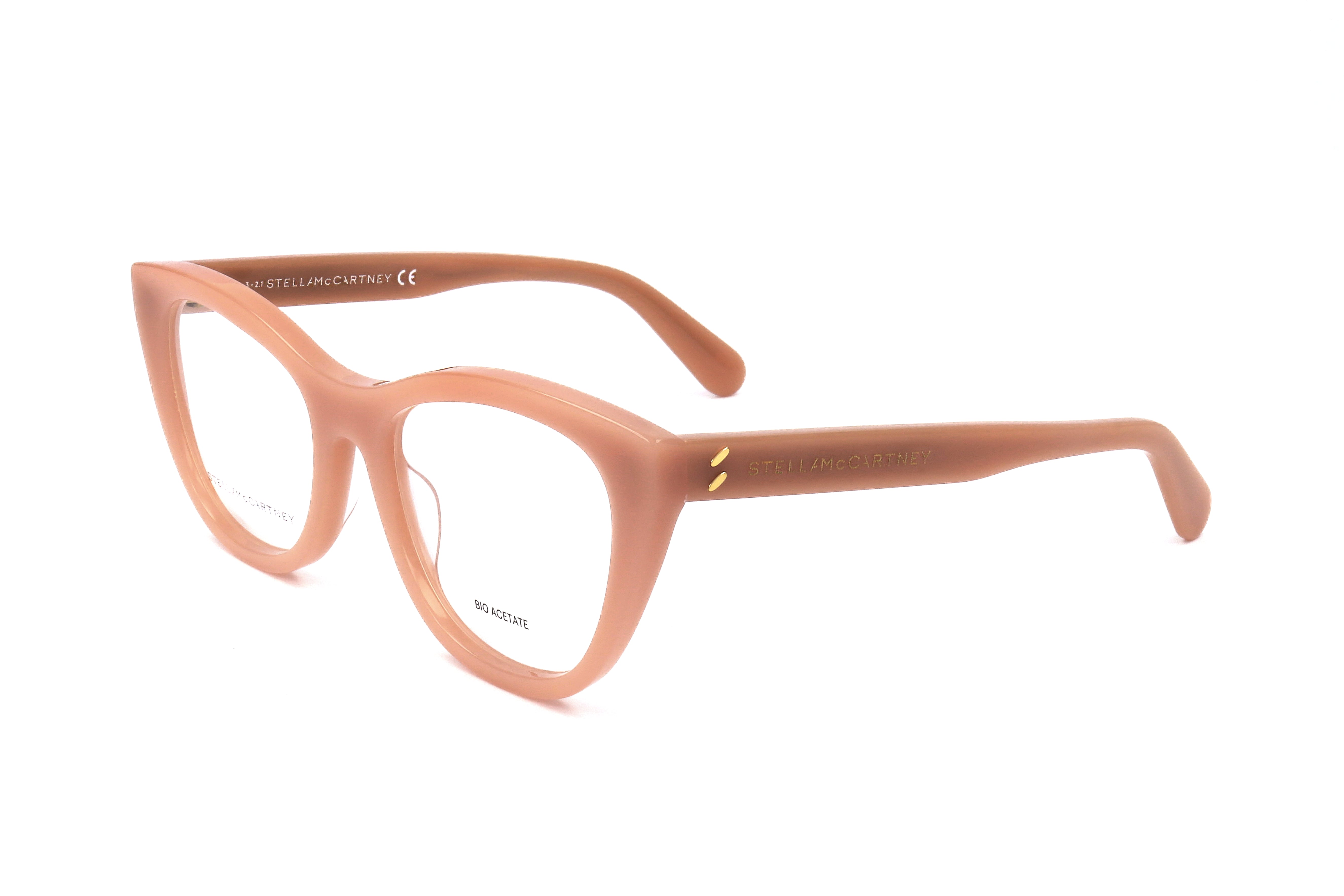 Preloved - Stella Mccartney SC50020I05752 Eyeglasses — Peach by Preloved - Stella Mccartney