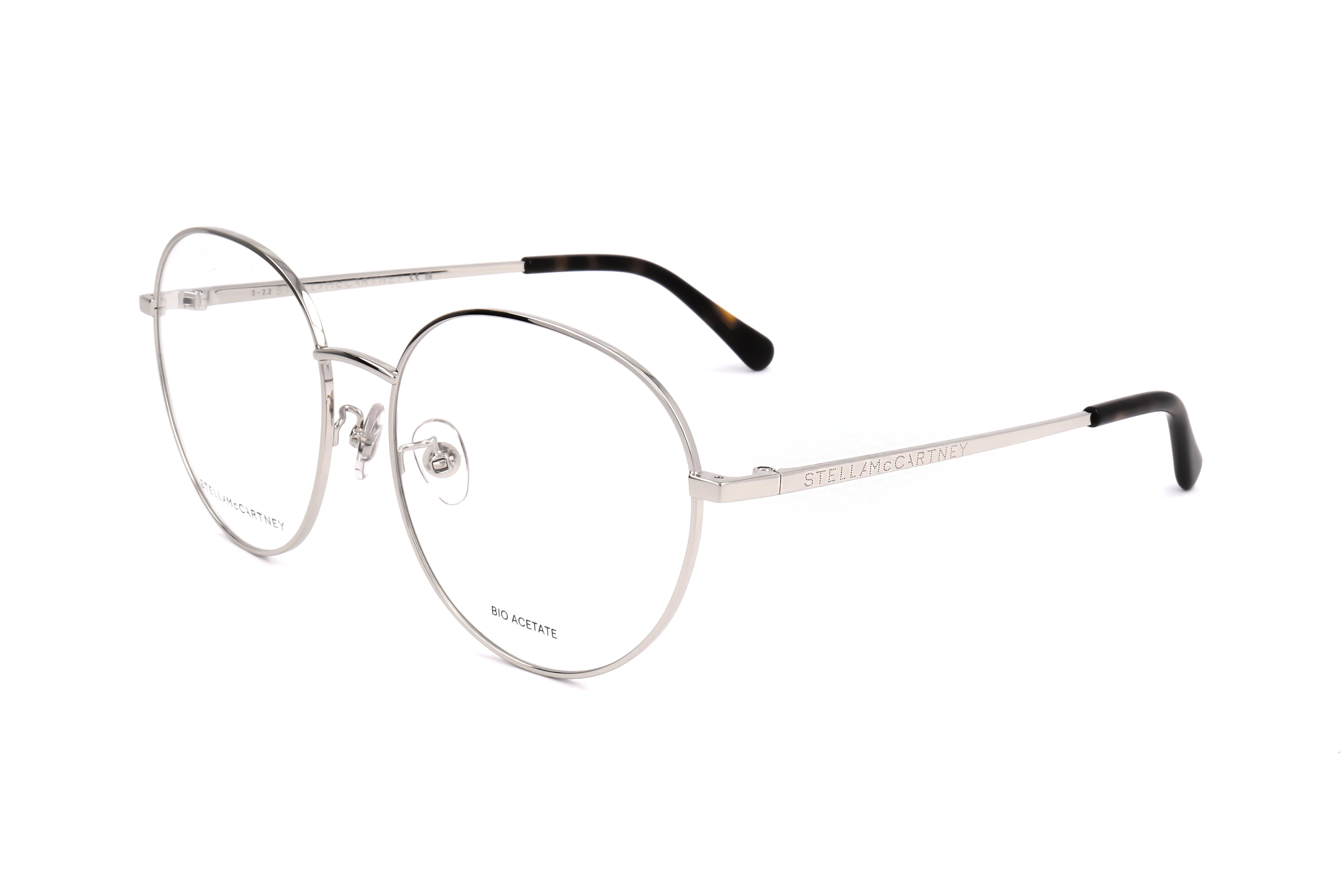 Preloved - Stella Mccartney SC50036U01656 Eyeglasses — Silver by Preloved - Stella Mccartney
