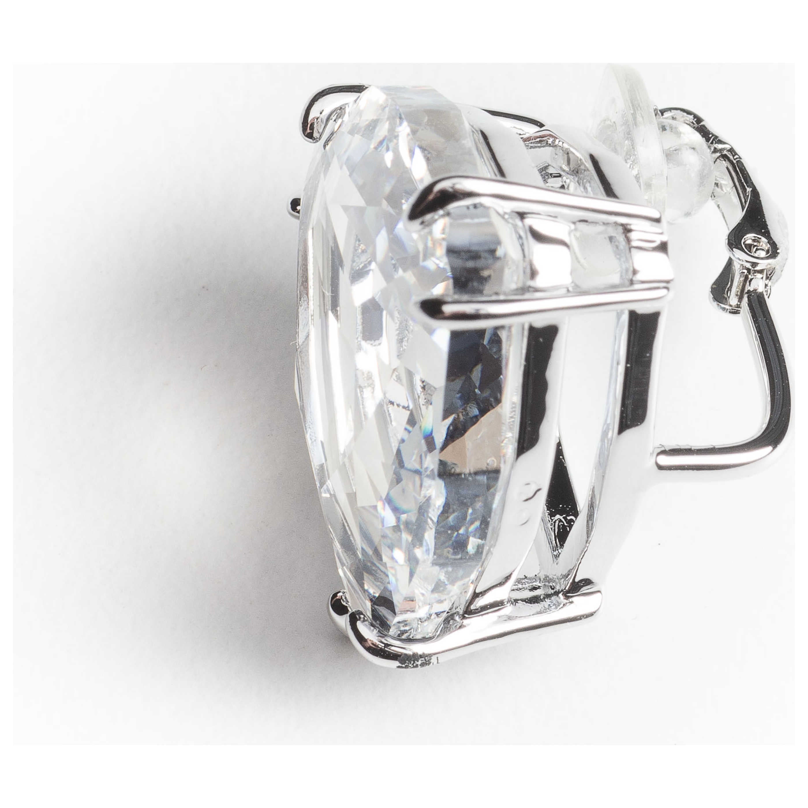 Preloved - Swarovski Crystal Earrings — Clear by Preloved - Swarovski