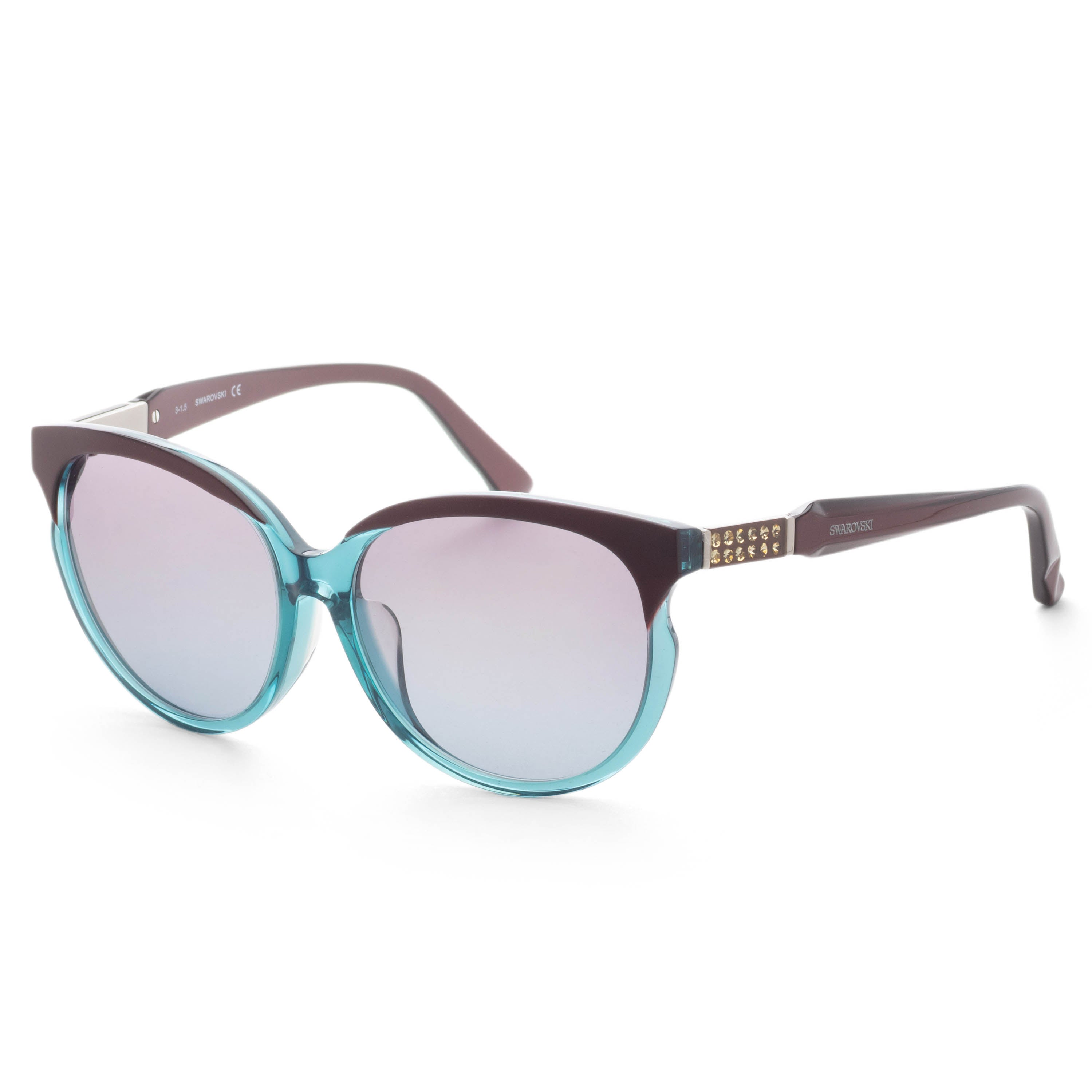 Preloved - Swarovski SK0081F5889T Sunglasses — Turquoise by Preloved - Swarovski
