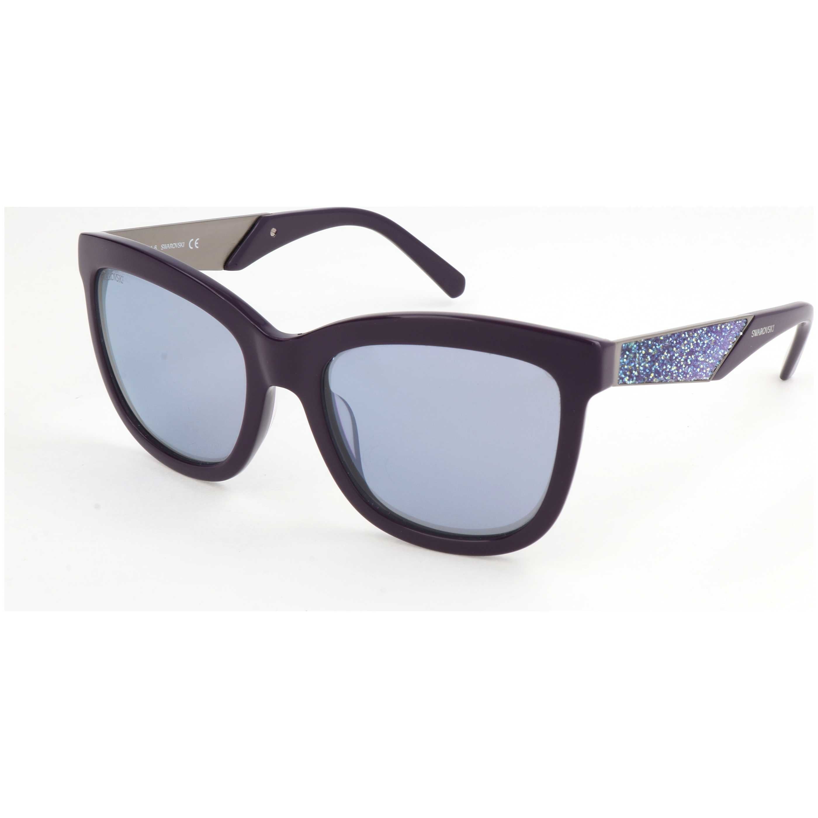 Preloved - Swarovski SK01255481Z Sunglasses — Black by Preloved - Swarovski