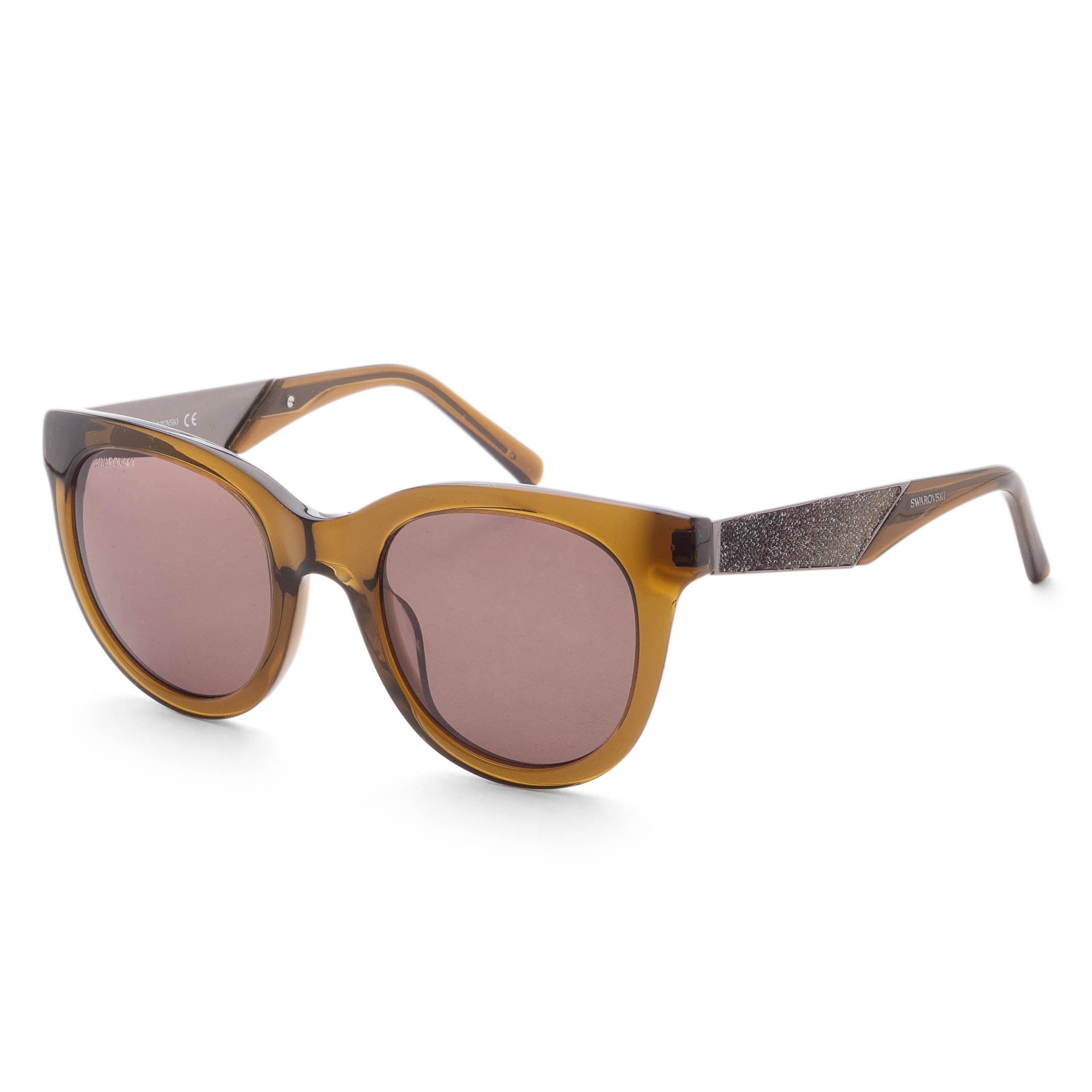 Preloved - Swarovski SK012696J Sunglasses — Brown by Preloved - Swarovski