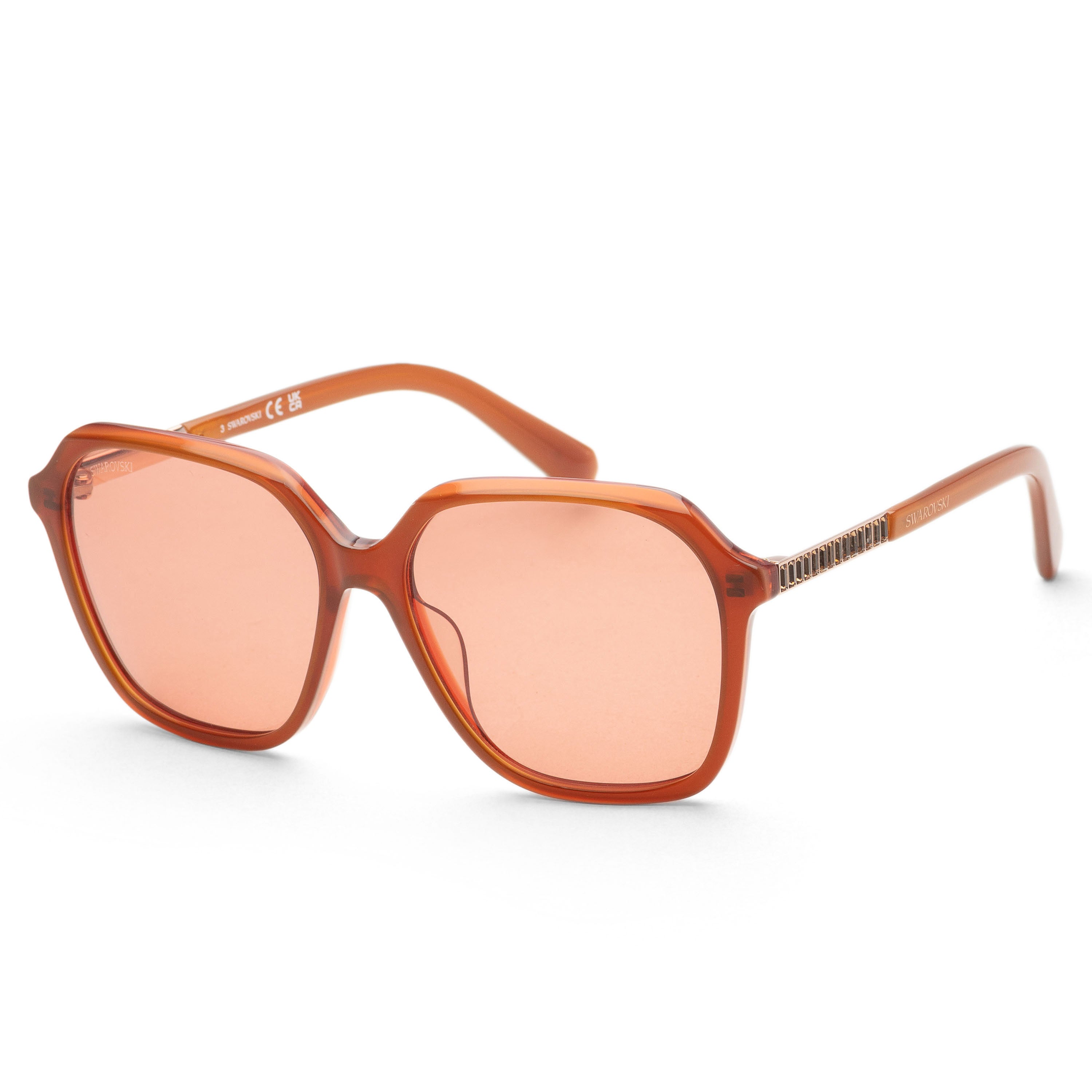 Preloved - Swarovski SK03905642J Sunglasses — Orange by Preloved - Swarovski