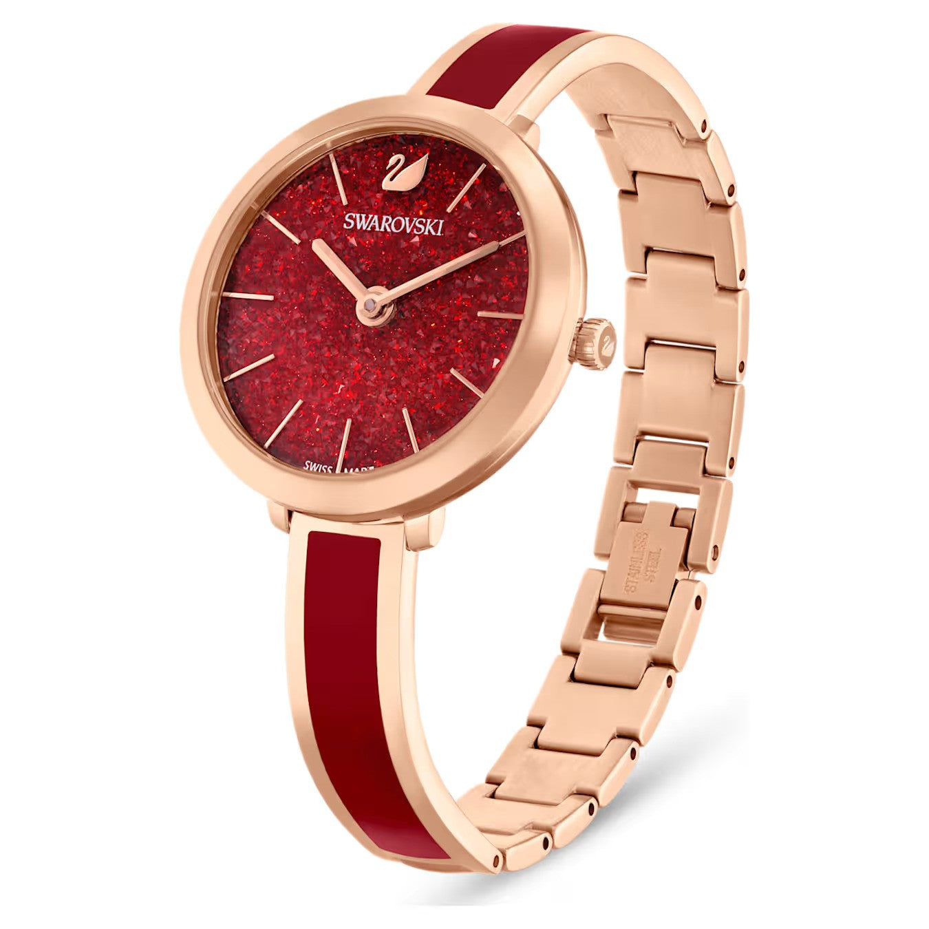 Preloved - Swarovski Crystalline Watch — Red, view 3