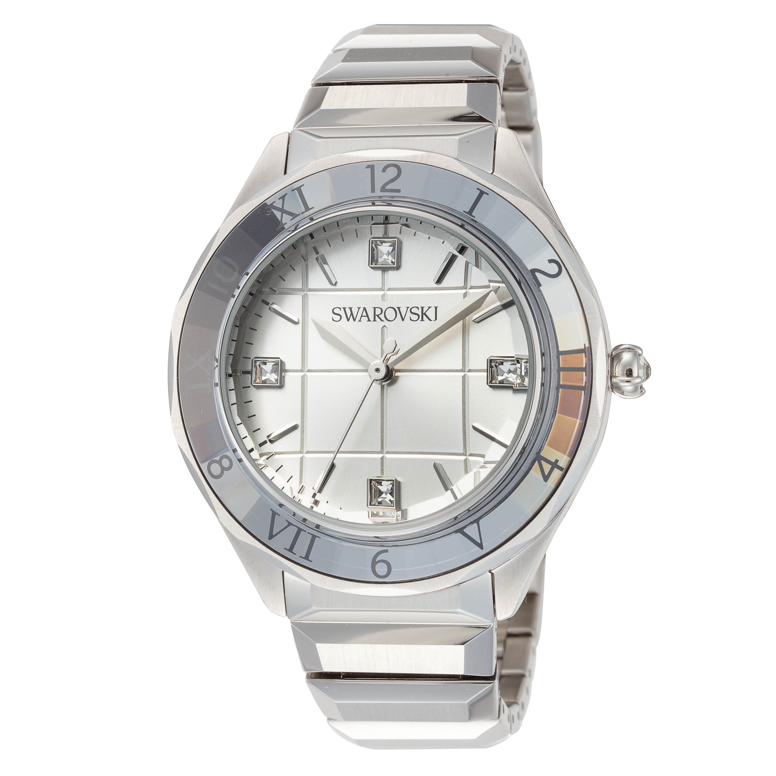 Preloved - Swarovski Dextera Watch — Silver by Preloved - Swarovski