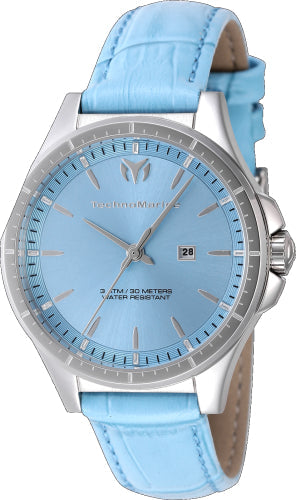 Preloved - Technomarine Moonsun Watch — Blue by Preloved - Technomarine