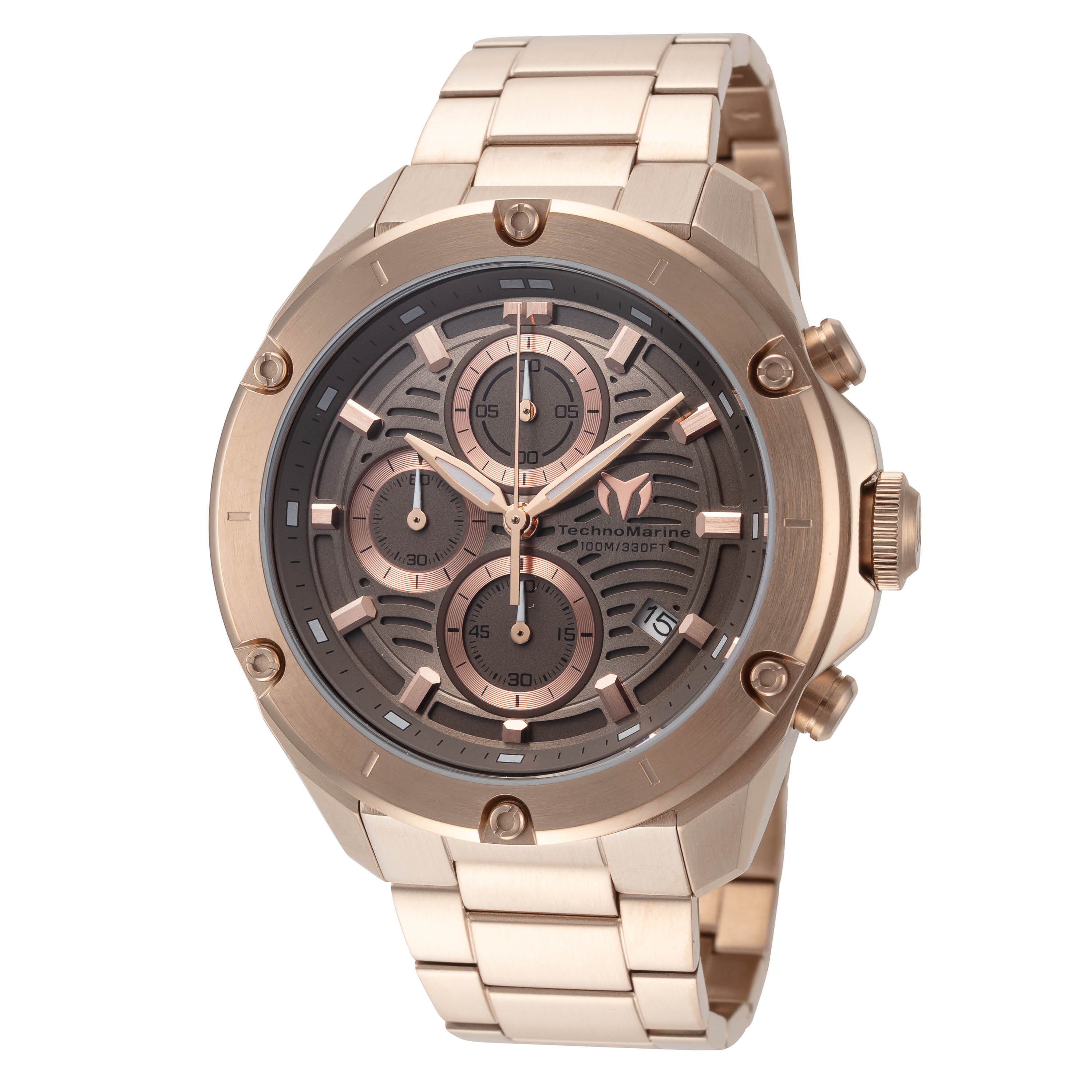 Preloved - Technomarine Chronograph Watch — Bronze by Preloved - Technomarine