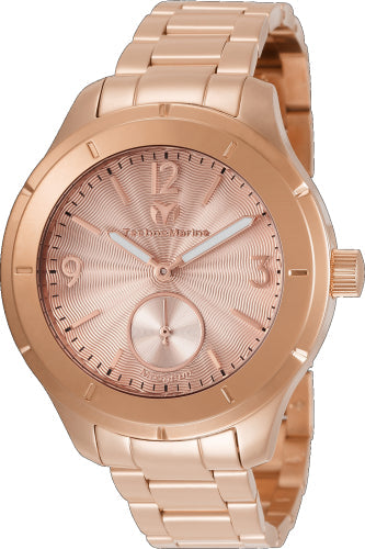 Preloved - Technomarine Moonsun Watch — Rose gold by Preloved - Technomarine