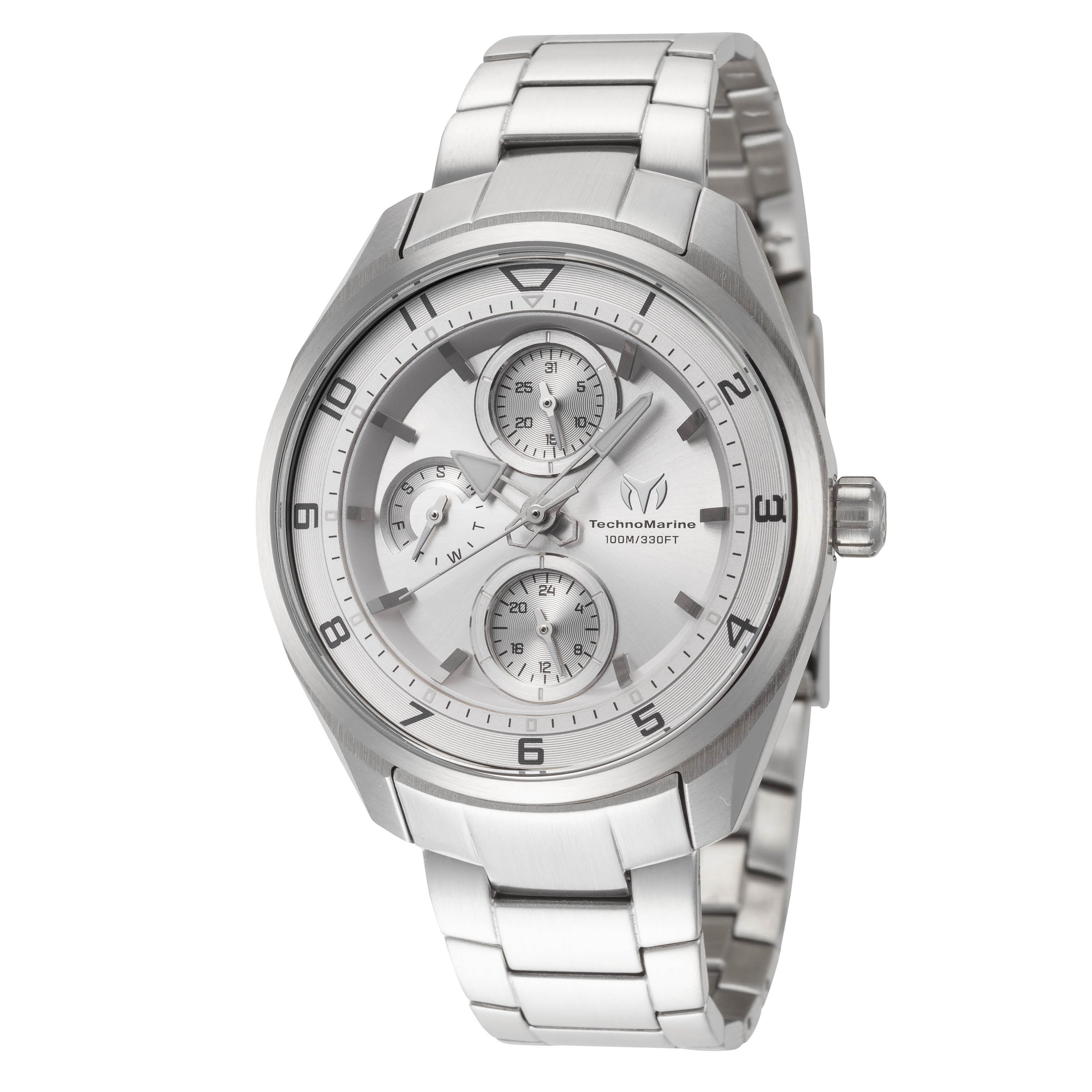 Preloved - Technomarine Ocean Quantum Chronograph Watch — Silver by Preloved - Technomarine