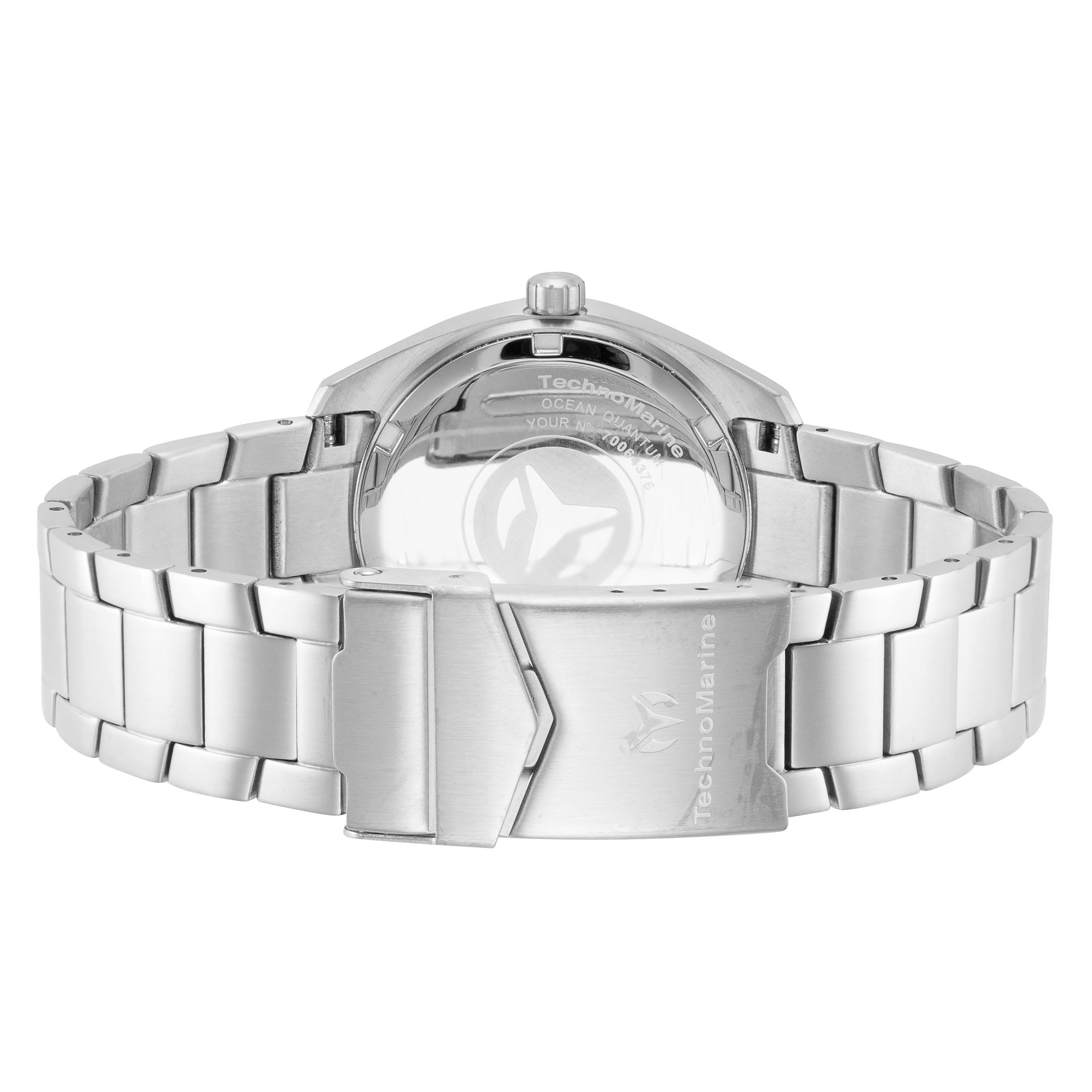 Preloved - Technomarine Dual Chronograph Quartz Watch — Silver, view 3