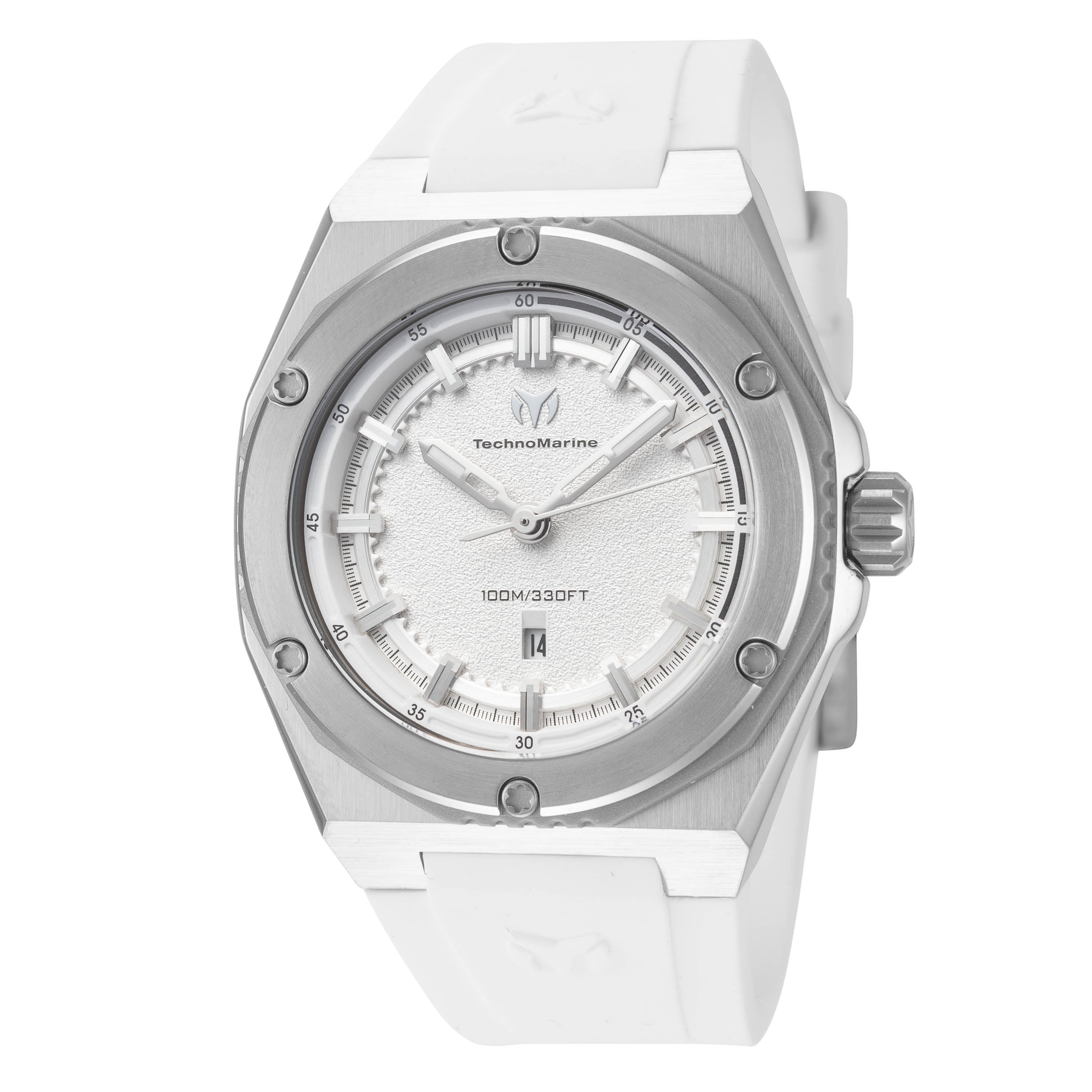 Preloved - Technomarine Quartz Watch — Silver by Preloved - Technomarine