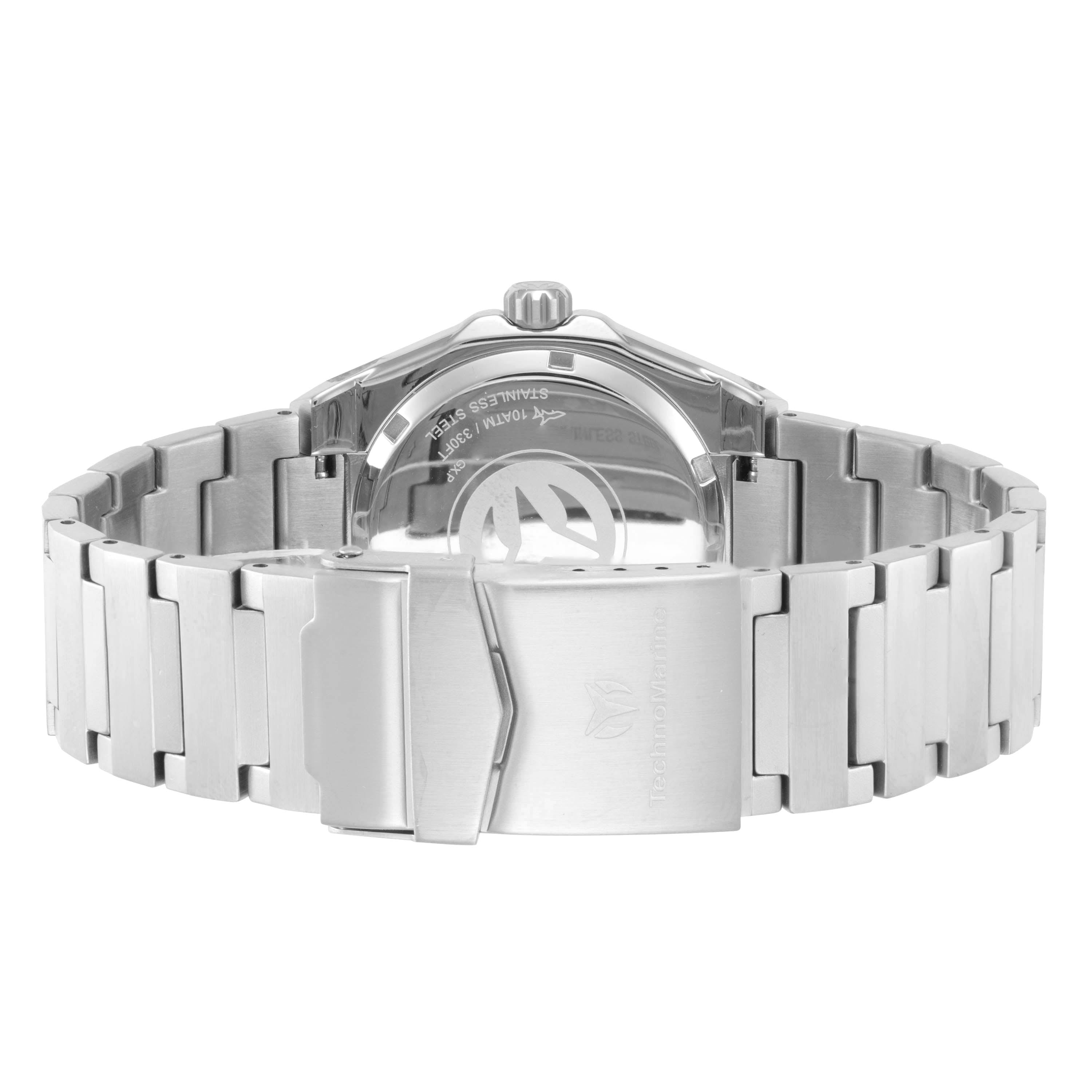 Preloved - Technomarine Stainless Steel Quartz Watch — Silver, view 3