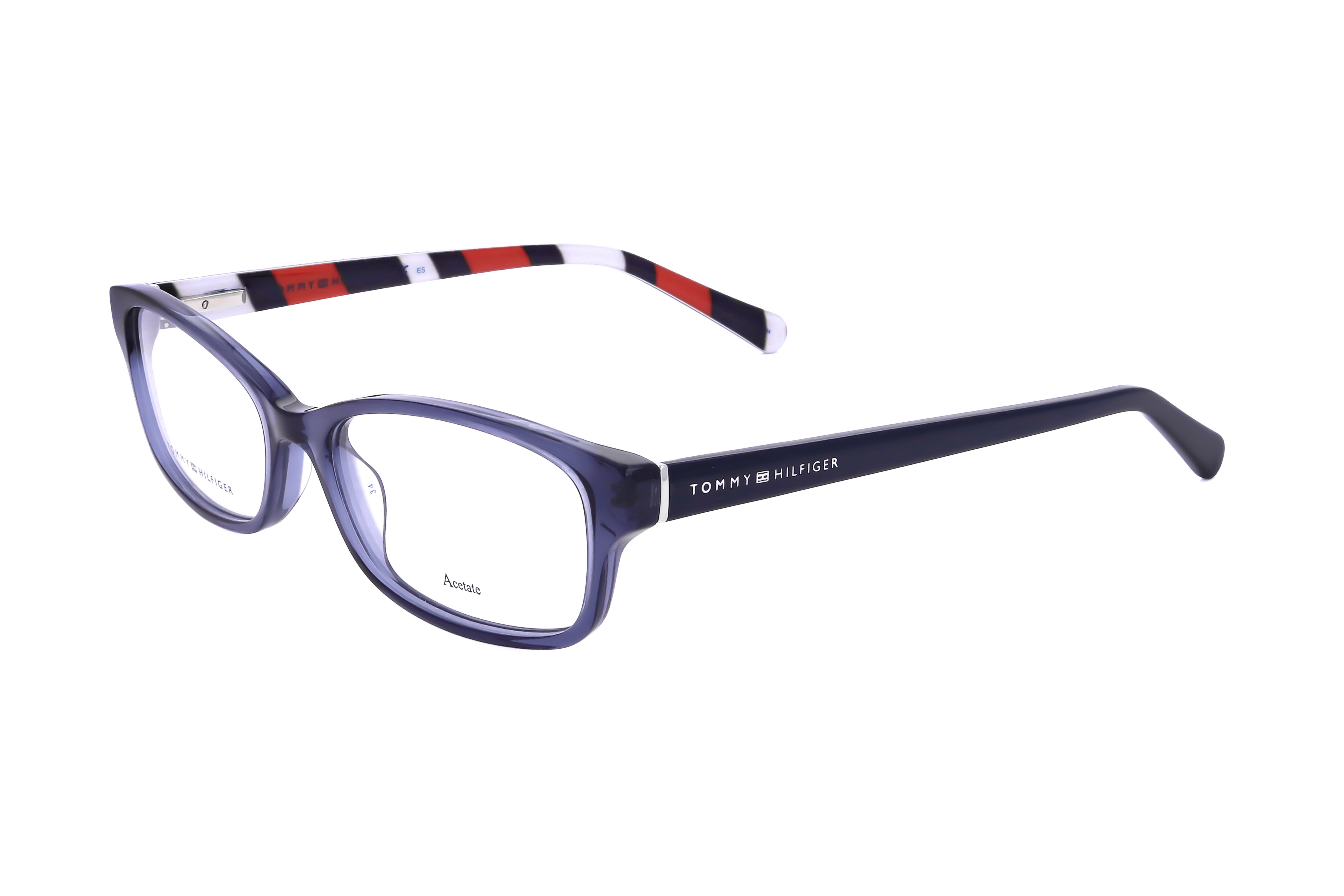Preloved - Tommy Hilfiger TH1685PJP51 Blue Rectangle Eyeglasses — Blue by Preloved - Tommy Hilfiger