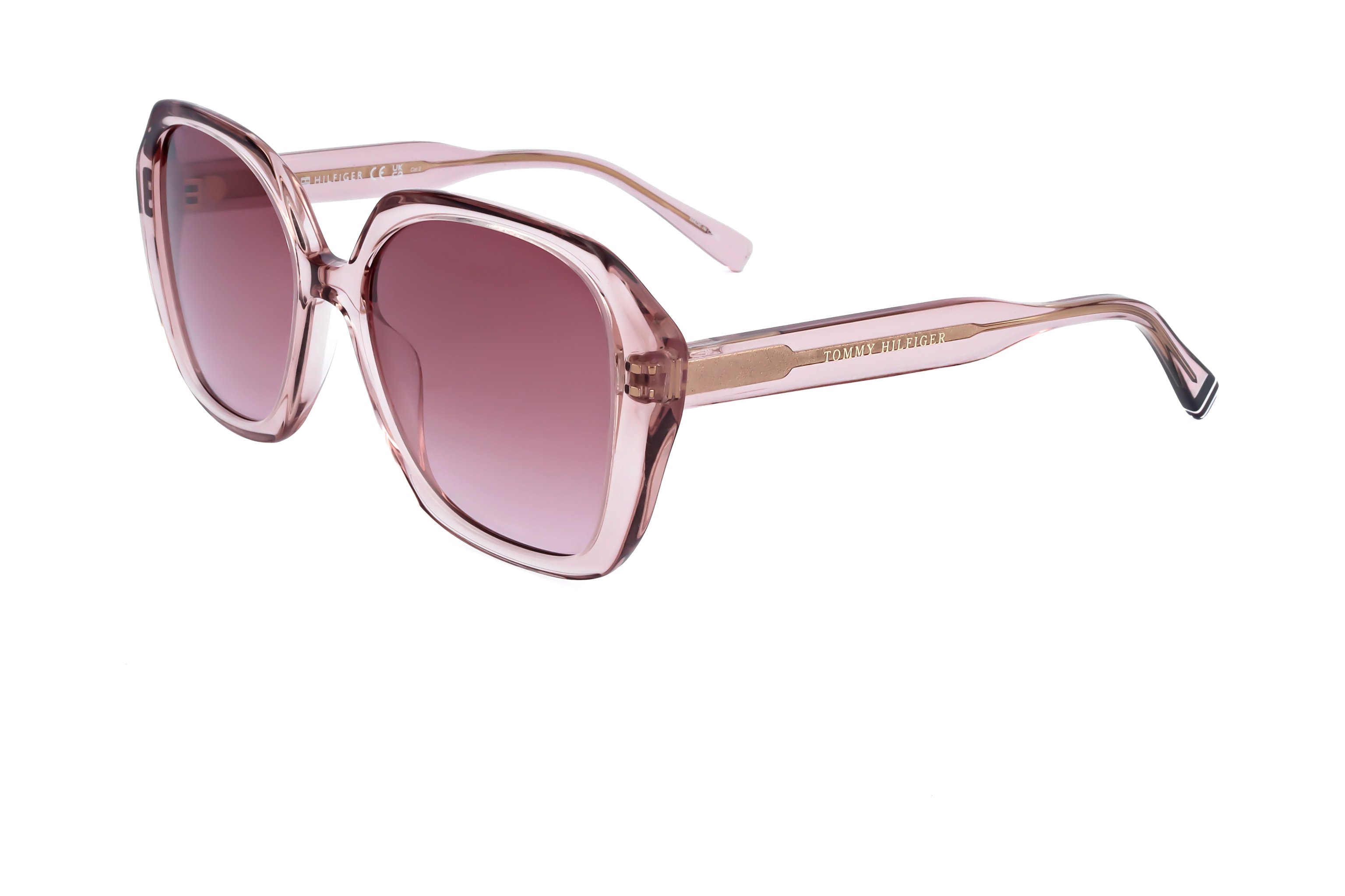 Preloved - Tommy Hilfiger TH2105SFWM54 Gradient Lens Sunglasses — Pink by Preloved - Tommy Hilfiger