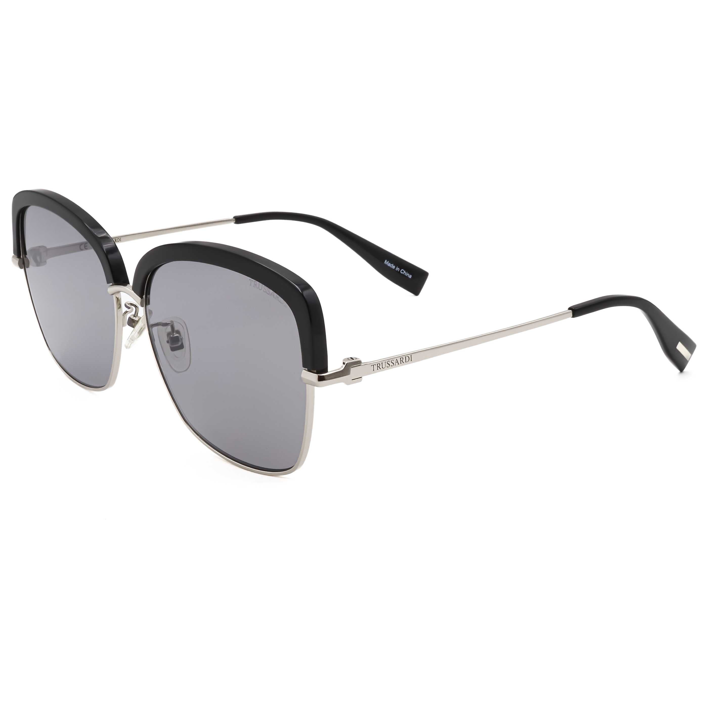 Preloved - Trussardi STR220F70062 Sunglasses — Black by Preloved - Trussardi