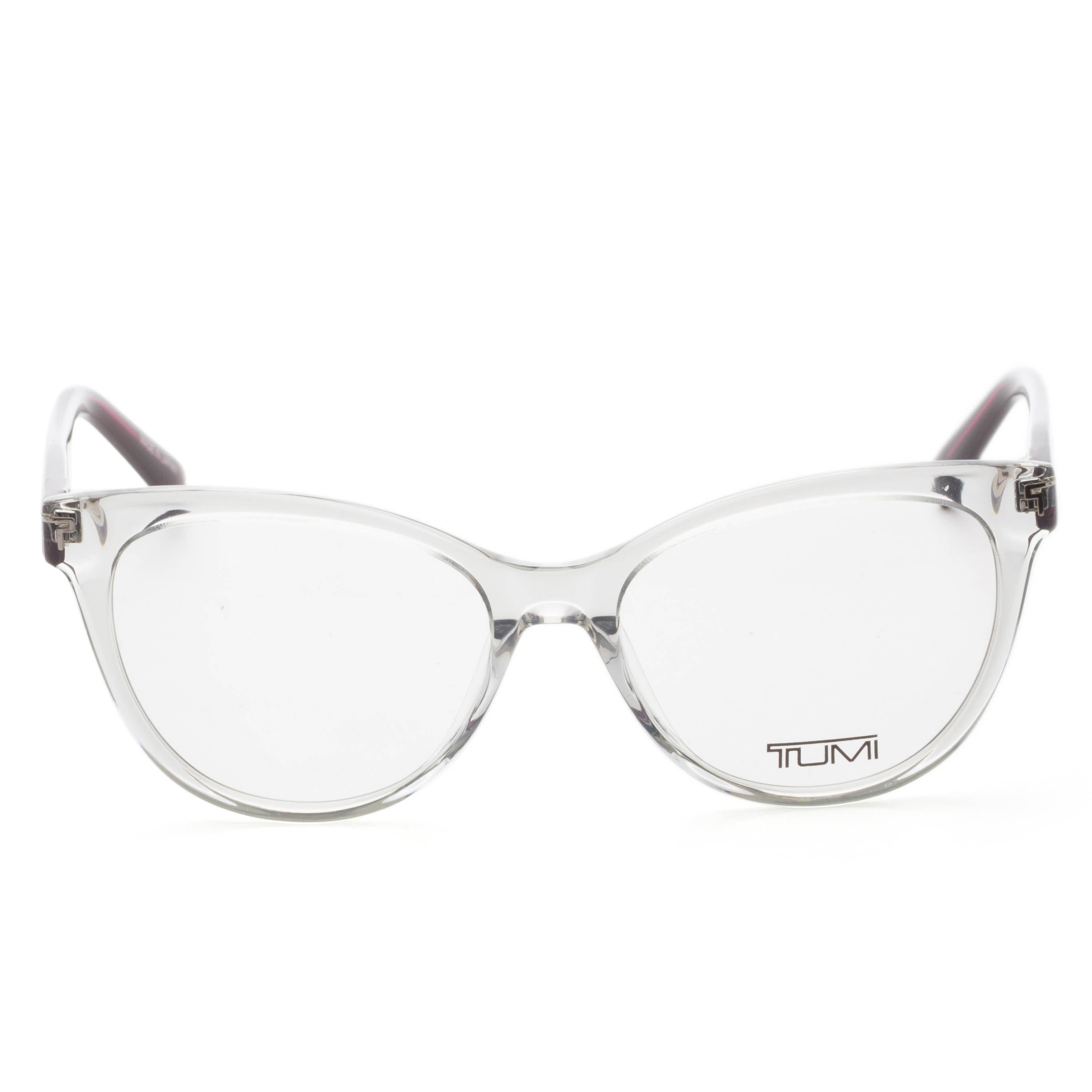 Preloved - Tumi VTU0125204G0 Crystal Cat-Eye Eyeglasses — Clear, view 3