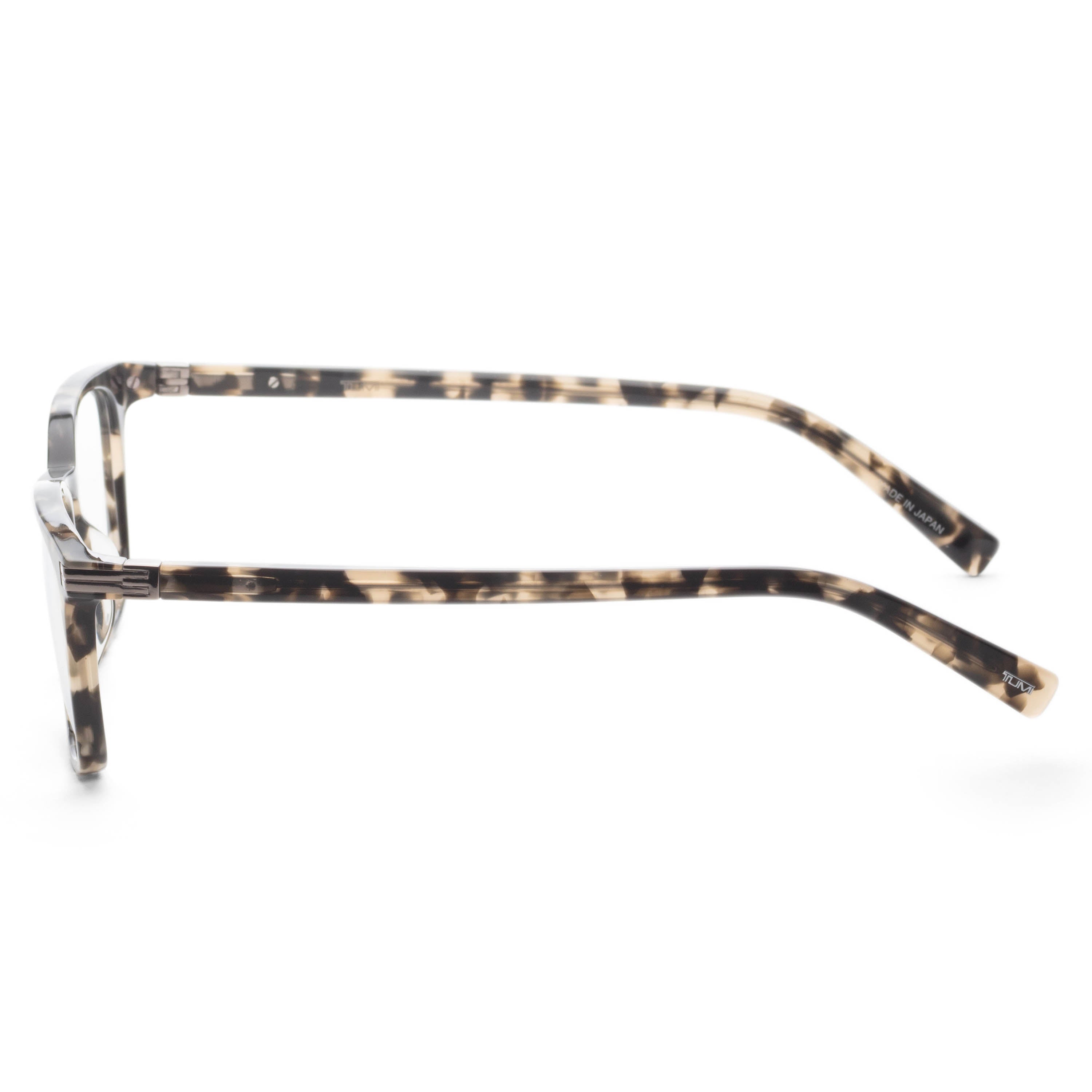 Preloved - Tumi VTU0185206K3 Tortoiseshell Eyeglasses — Grey Havana, view 2
