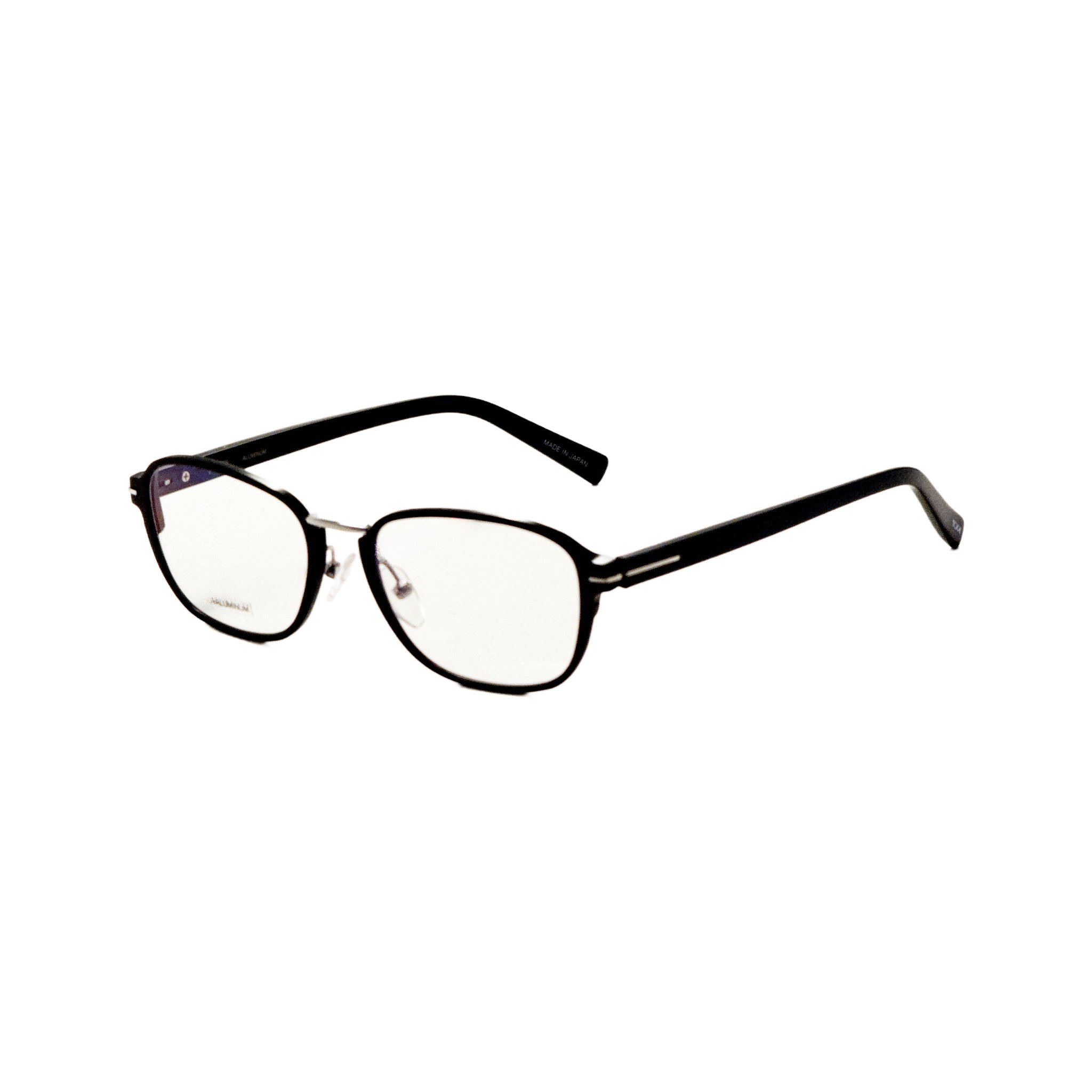 Preloved - Tumi VTU023520531 Black Metal & Acetate Eyeglasses — Black by Preloved - Tumi