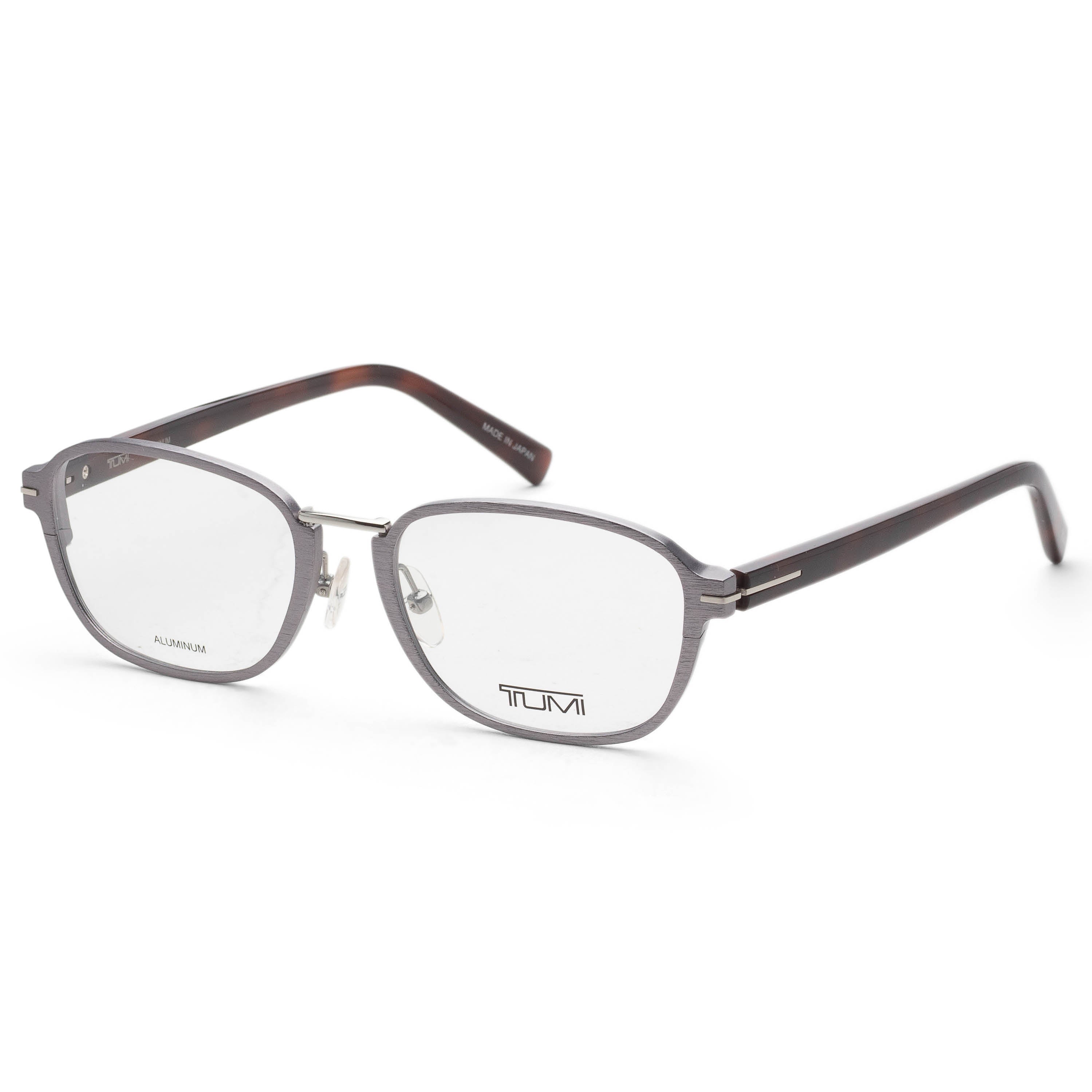 Preloved - Tumi VTU023520627 Metal-Framed Optical Eyeglasses — Gray by Preloved - Tumi