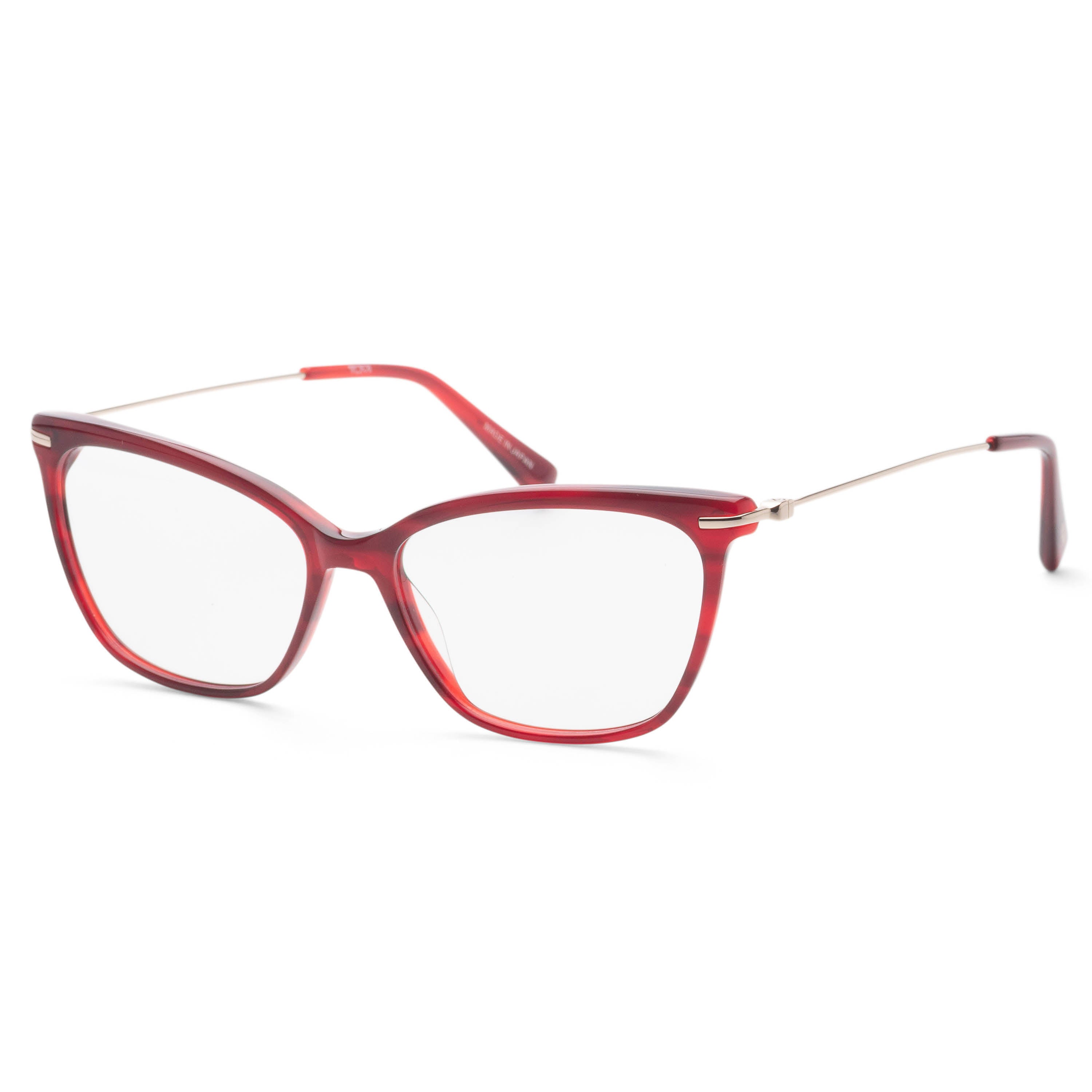 Preloved - Tumi VTU5115401FW Cat-Eye Acetate Eyeglasses — Burgundy by Preloved - Tumi