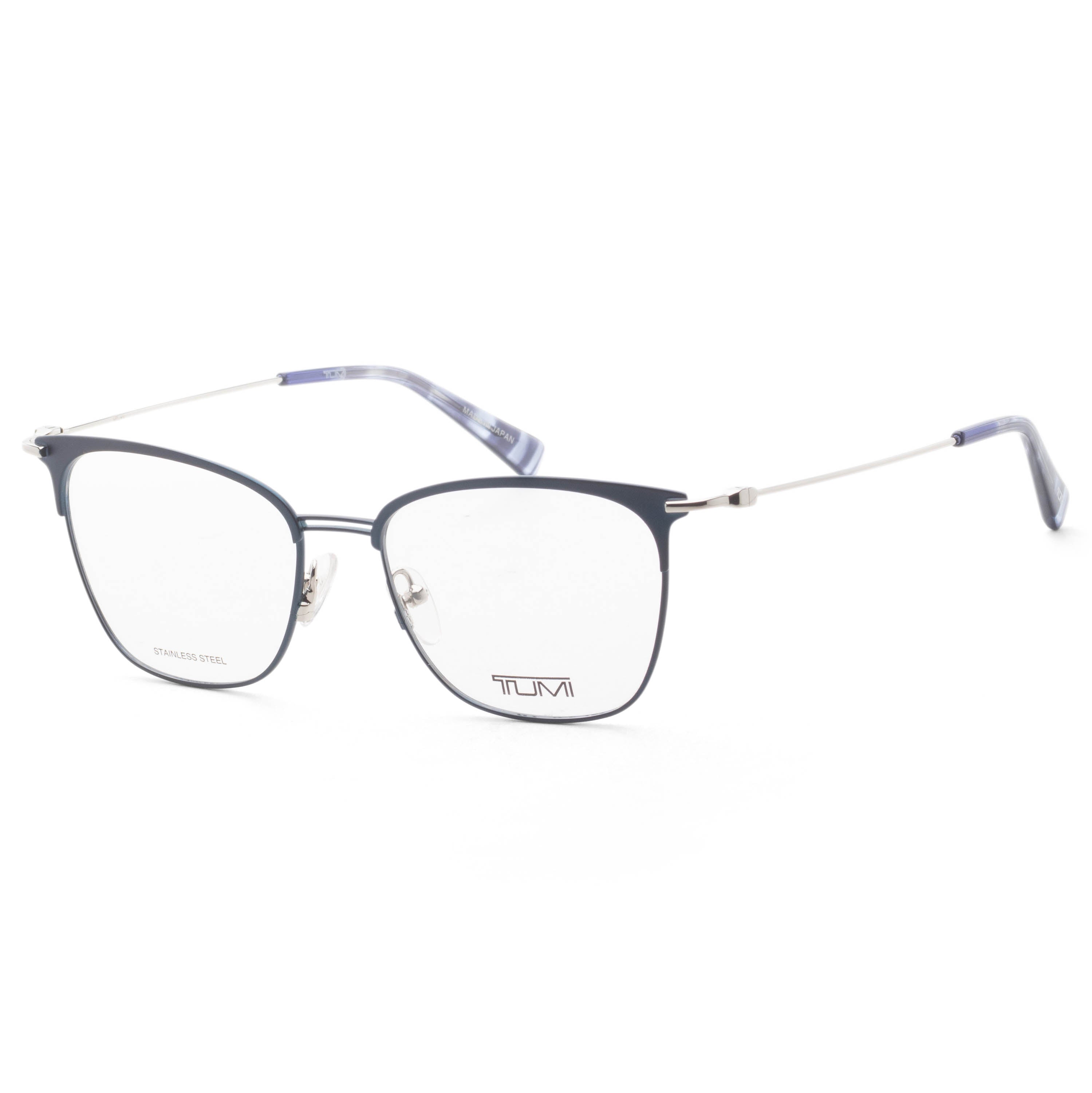 Preloved - Tumi VTU518530751 Metal and Acetate Eyeglasses — Blue by Preloved - Tumi