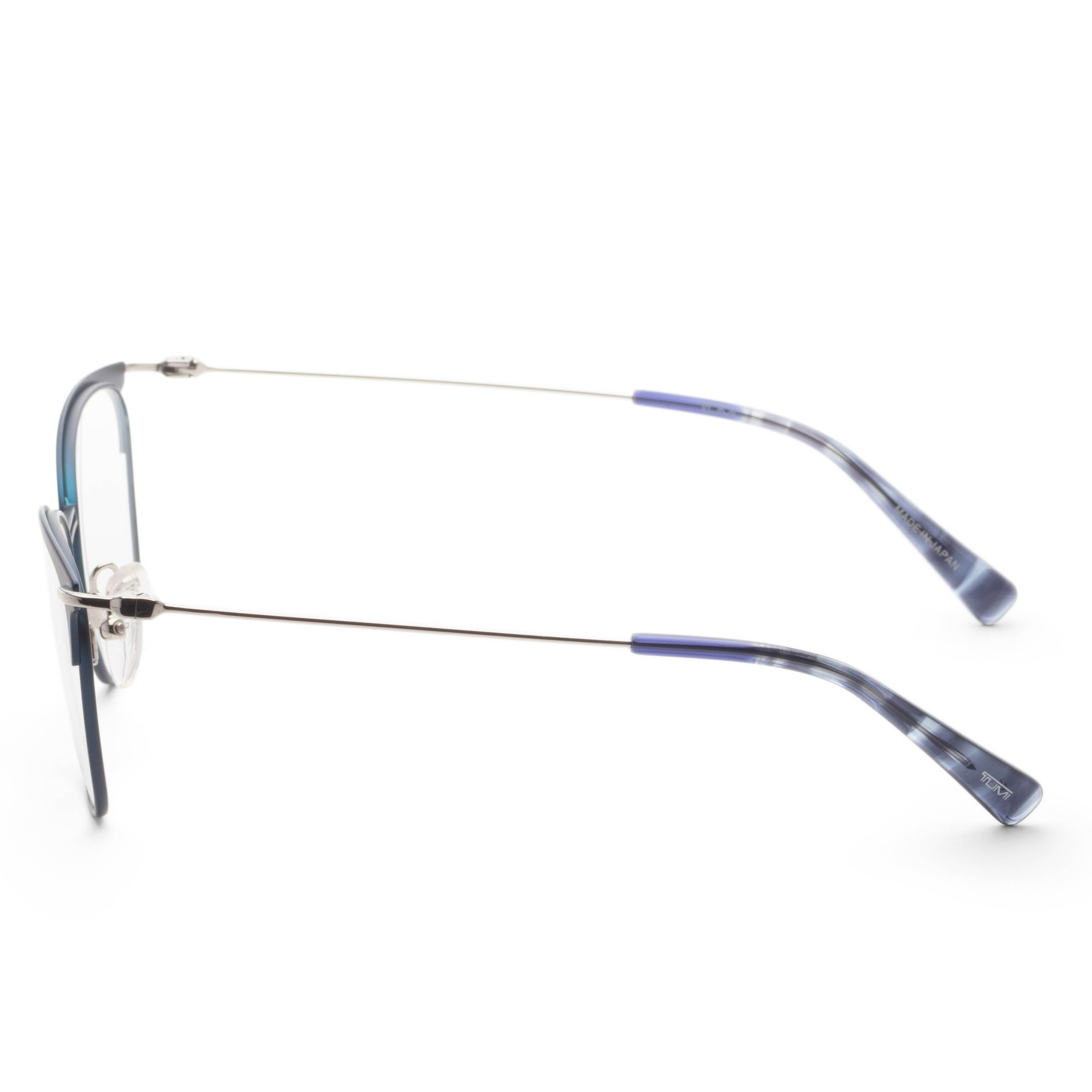 Preloved - Tumi VTU518530751 Metal and Acetate Eyeglasses — Blue, view 2