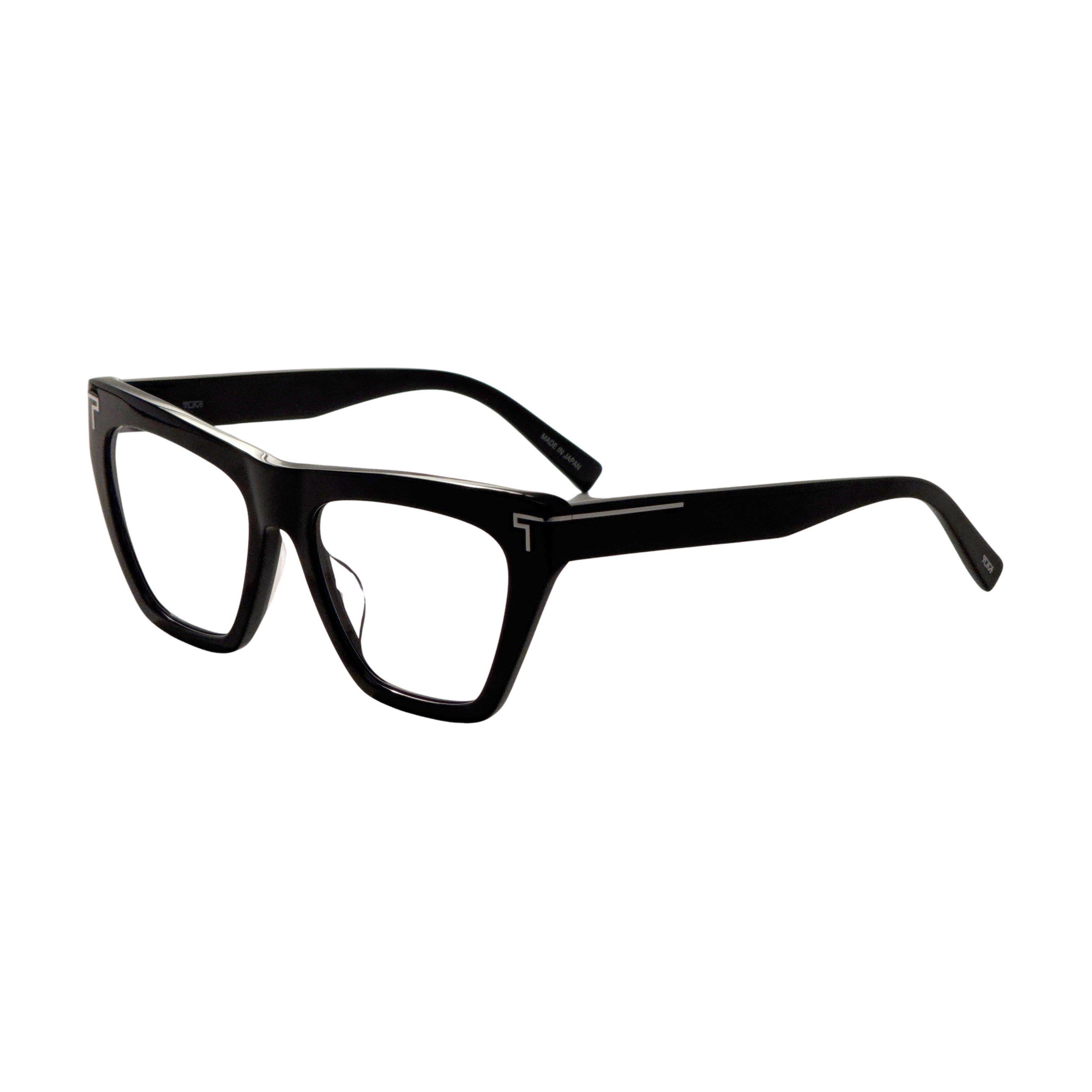 Preloved - Tumi VTU527541BLA Black Cat-Eye Frame Eyeglasses — Black by Preloved - Tumi
