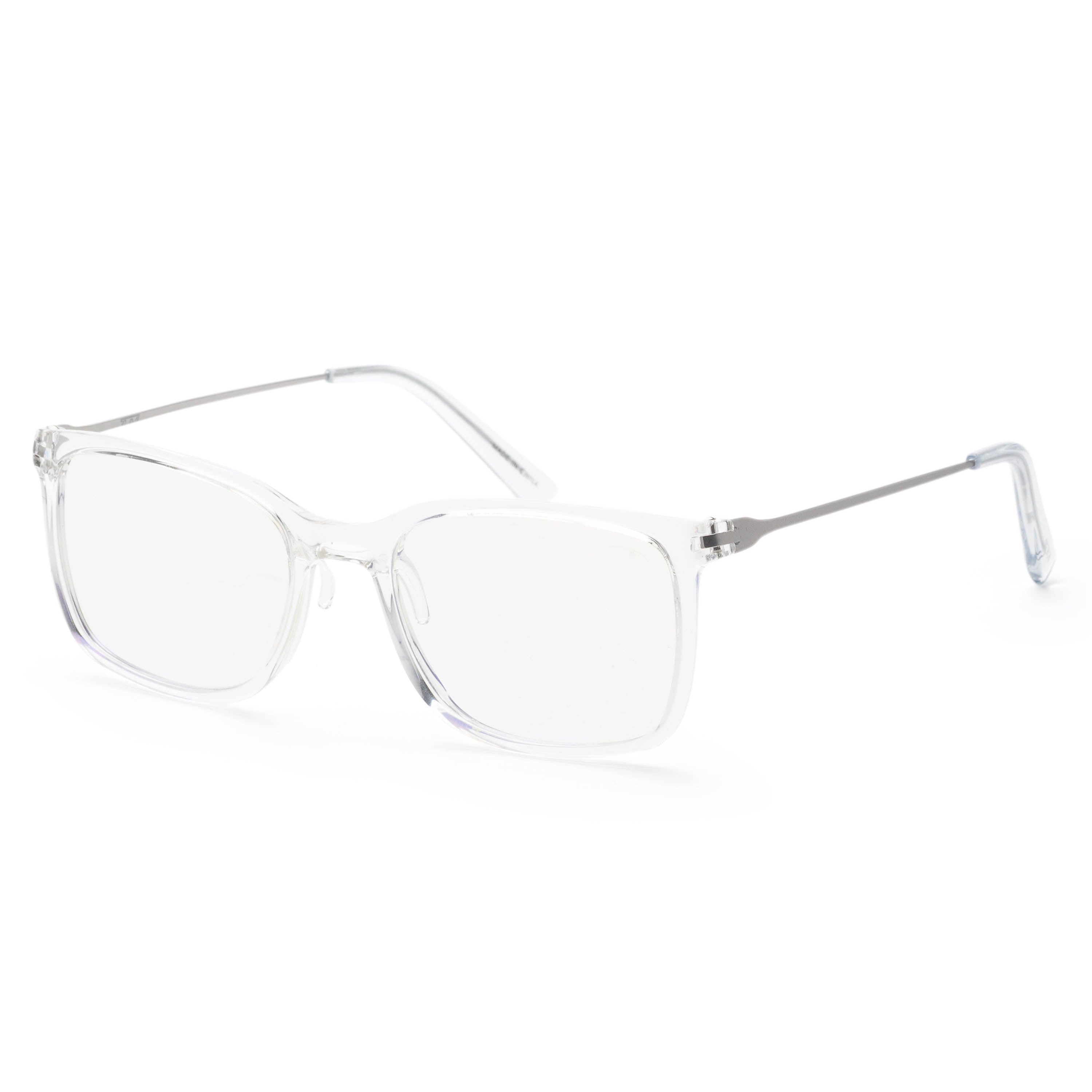 Preloved - Tumi VTU803530CRY20 Crystal Square Frame Eyeglasses — Clear by Preloved - Tumi