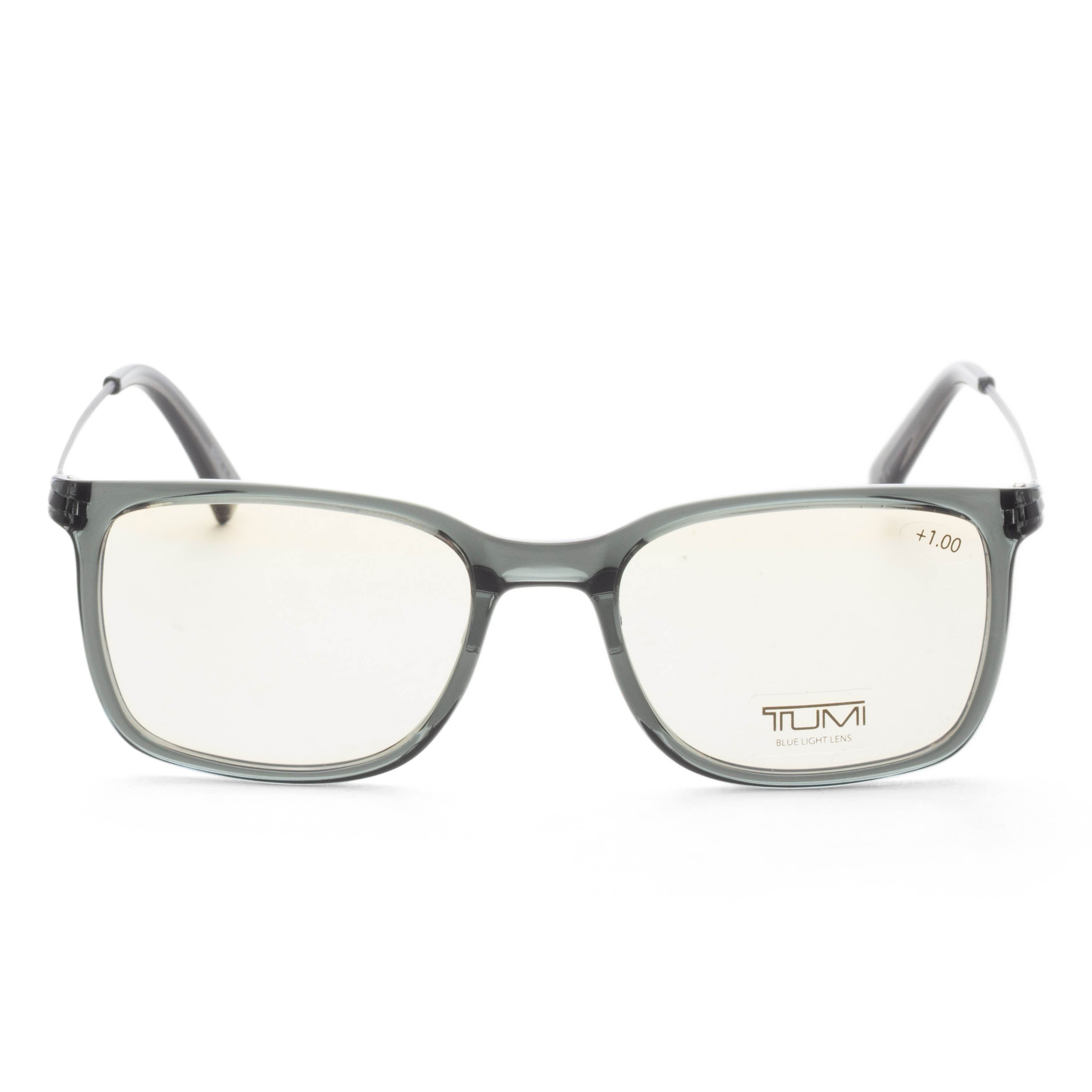 Preloved - Tumi VTU803530TEA10 Crystal Acetate Eyeglasses — Gray, view 3