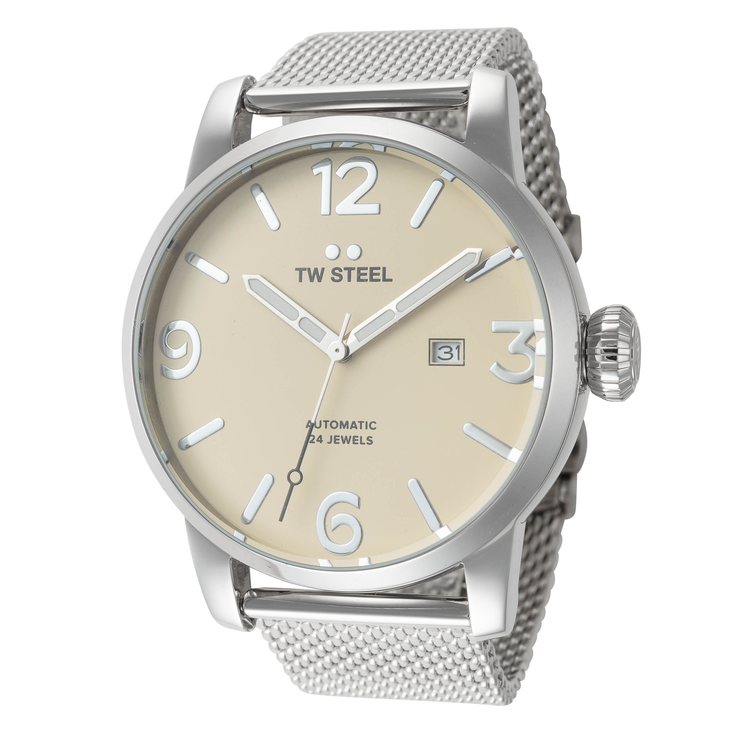 Preloved - Tw Steel Watch — Beige by Preloved - Tw Steel