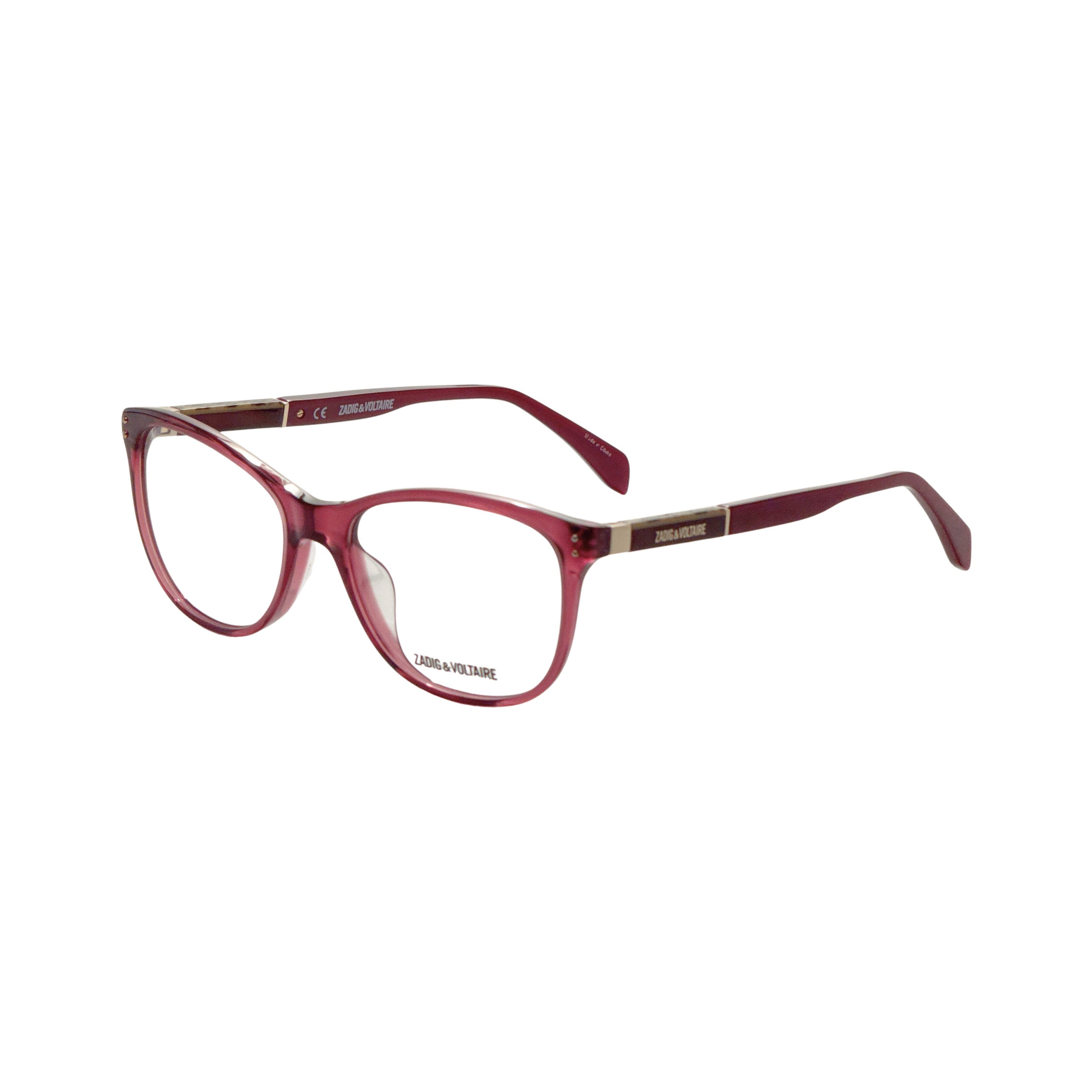 Preloved - Zadig & Voltaire VZV158V520W48 Eyeglasses — Burgundy by Preloved - Zadig & Voltaire