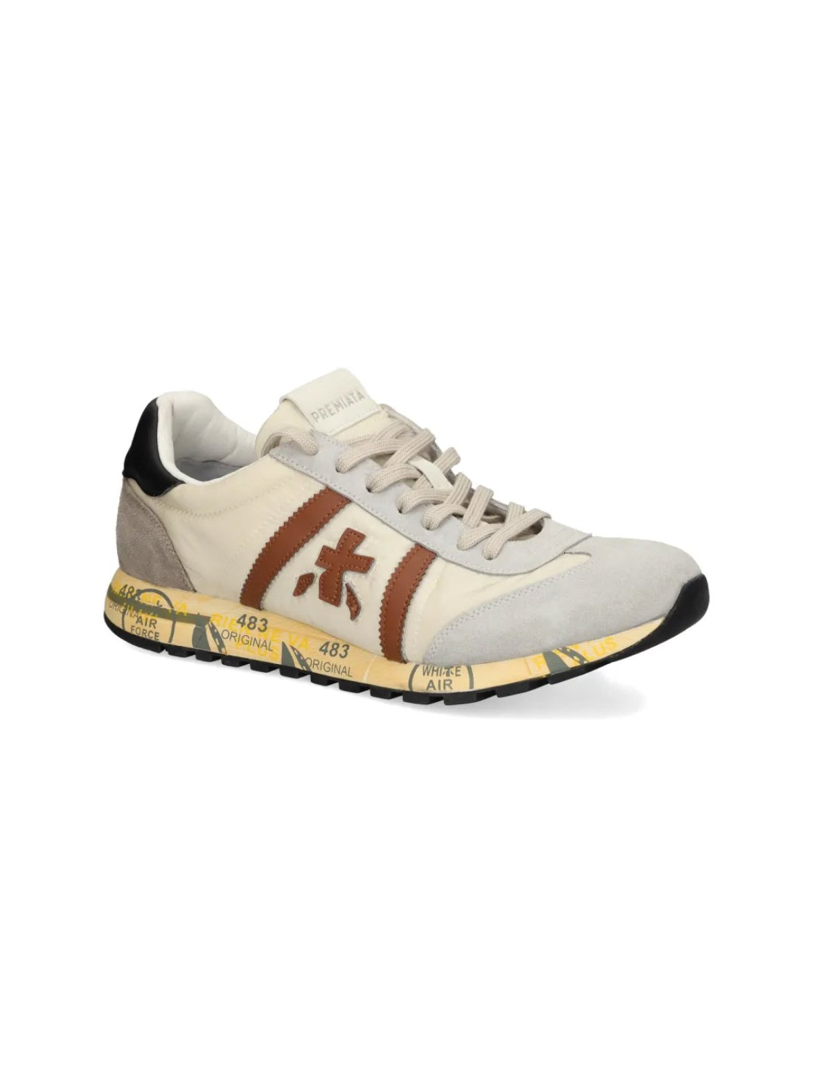 Premiata Lucy Low-Top Sneaker — Beige by Premiata