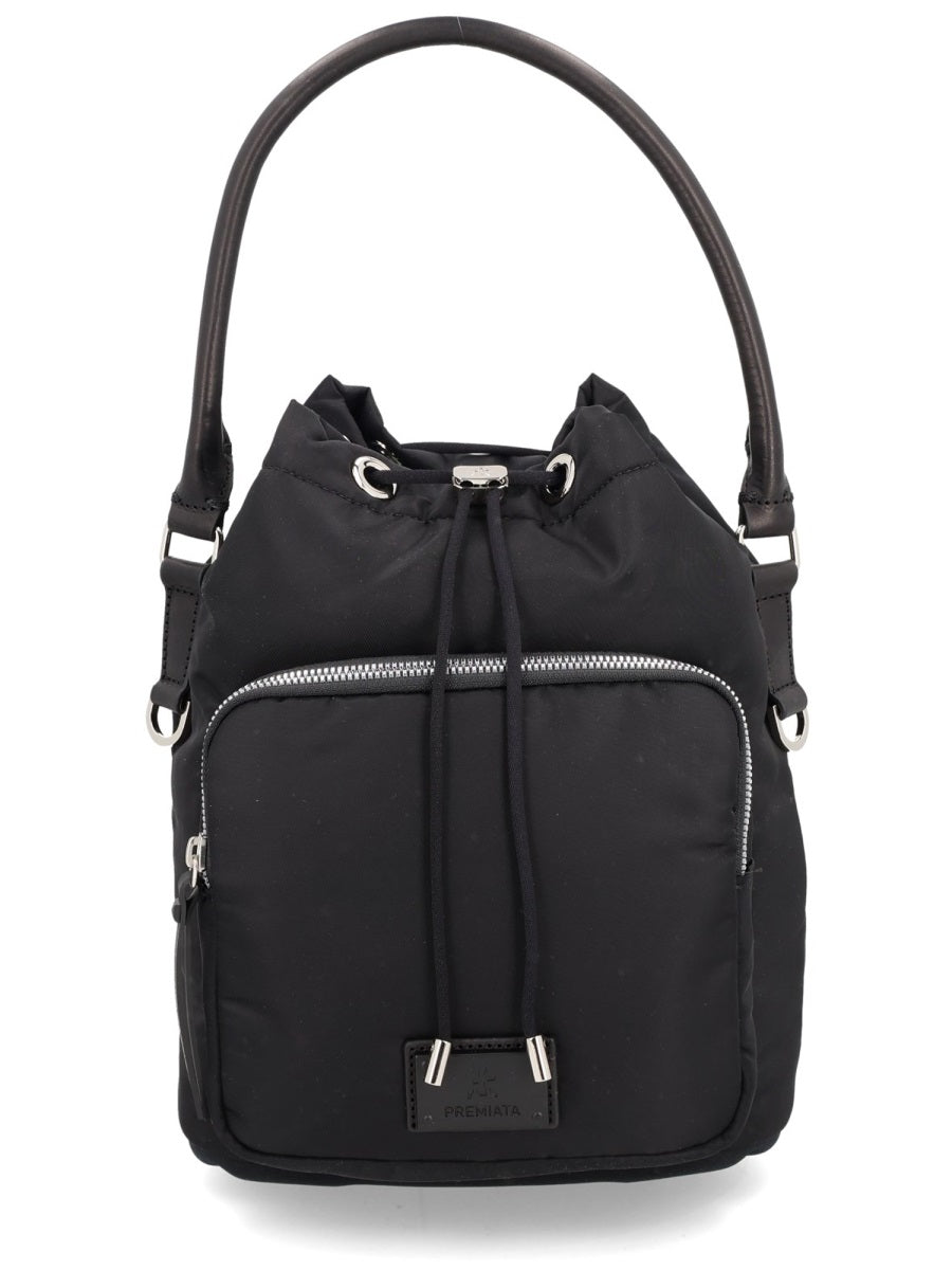 Premiata Mia Shoulder Bag — Black, view 3
