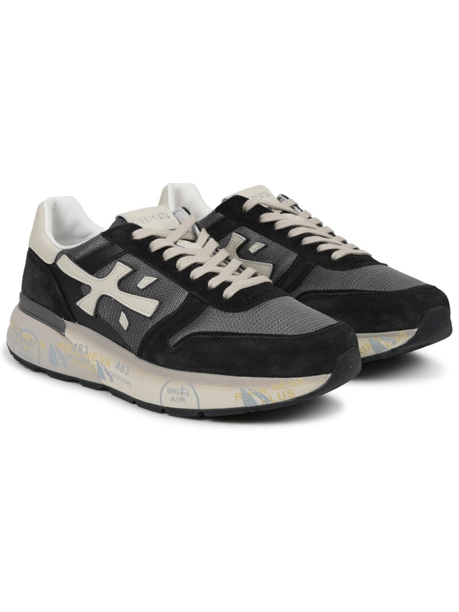 Premiata Mick Sneakers — Black, view 2