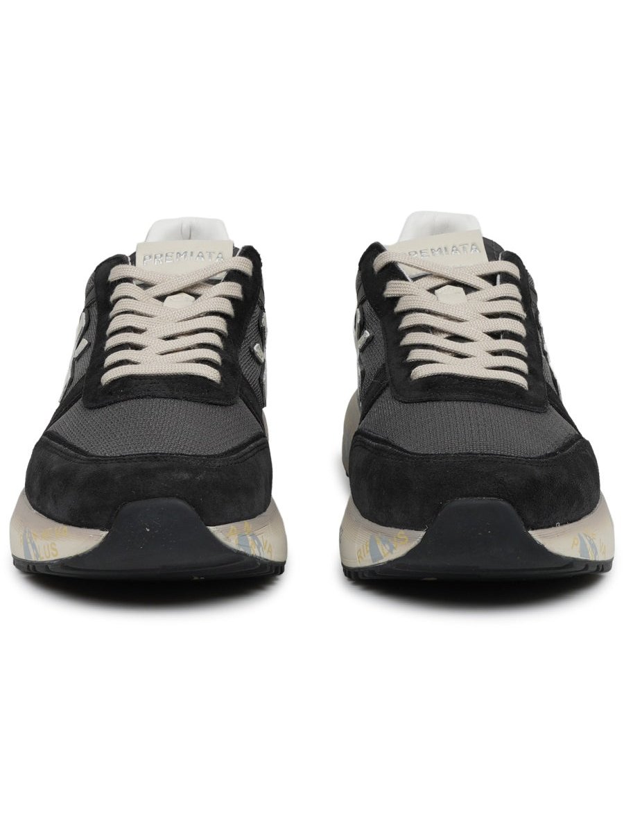 Premiata Mick Sneakers — Black, view 3