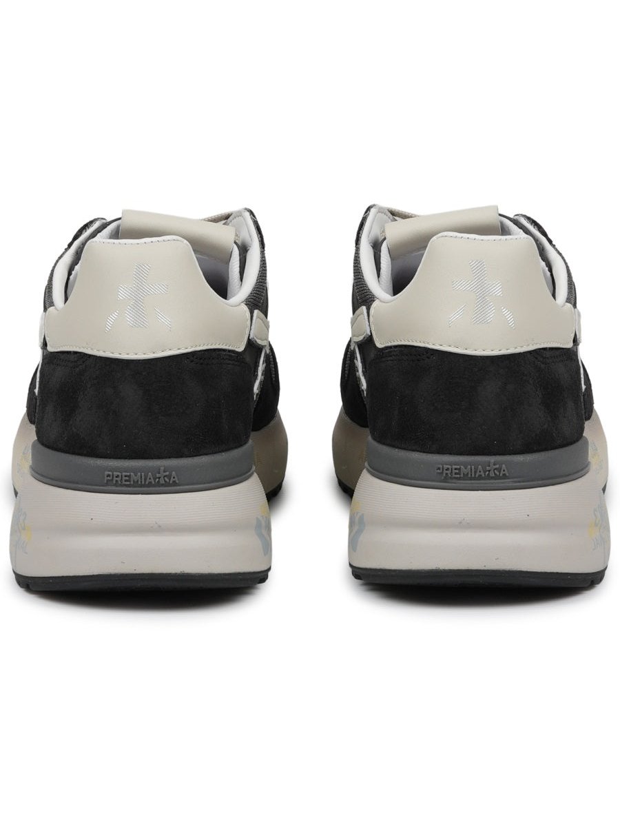 Premiata Mick Sneakers — Black, view 4