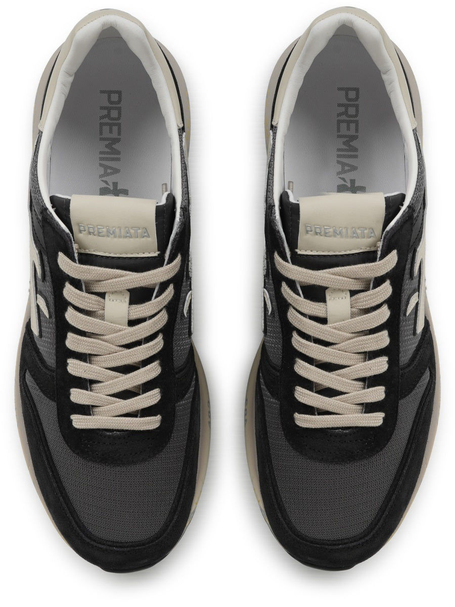 Premiata Mick Sneakers — Black, view 5