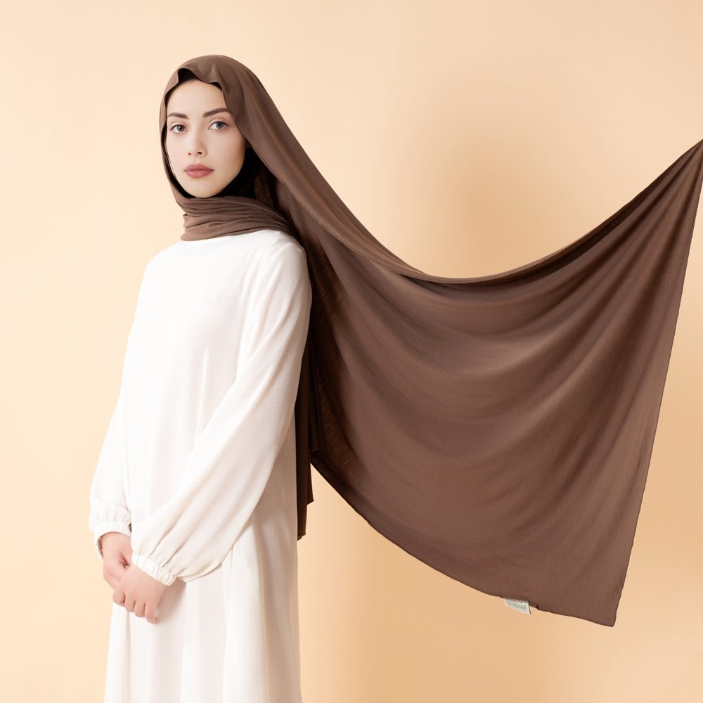 Premium Bamboo Jersey Hijab by Mariam's Collection
