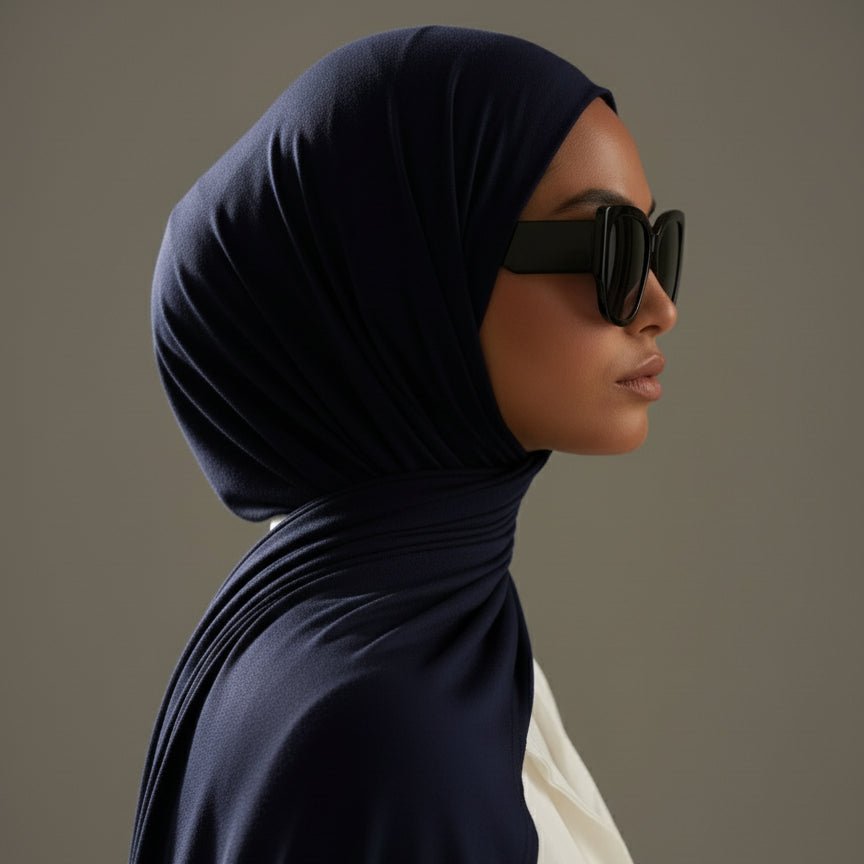 Premium Bamboo Jersey Hijab, view 5