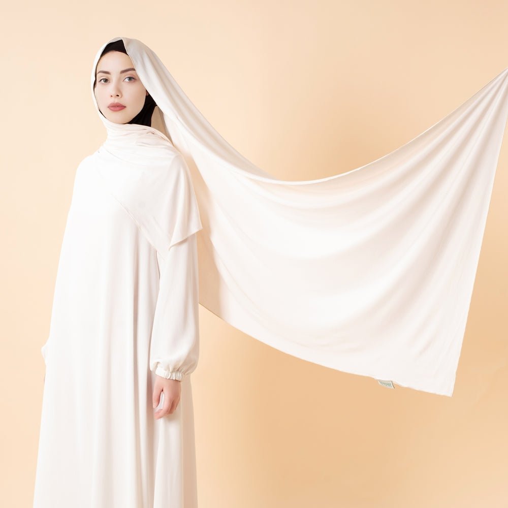 Premium Bamboo Jersey Hijab, view 8