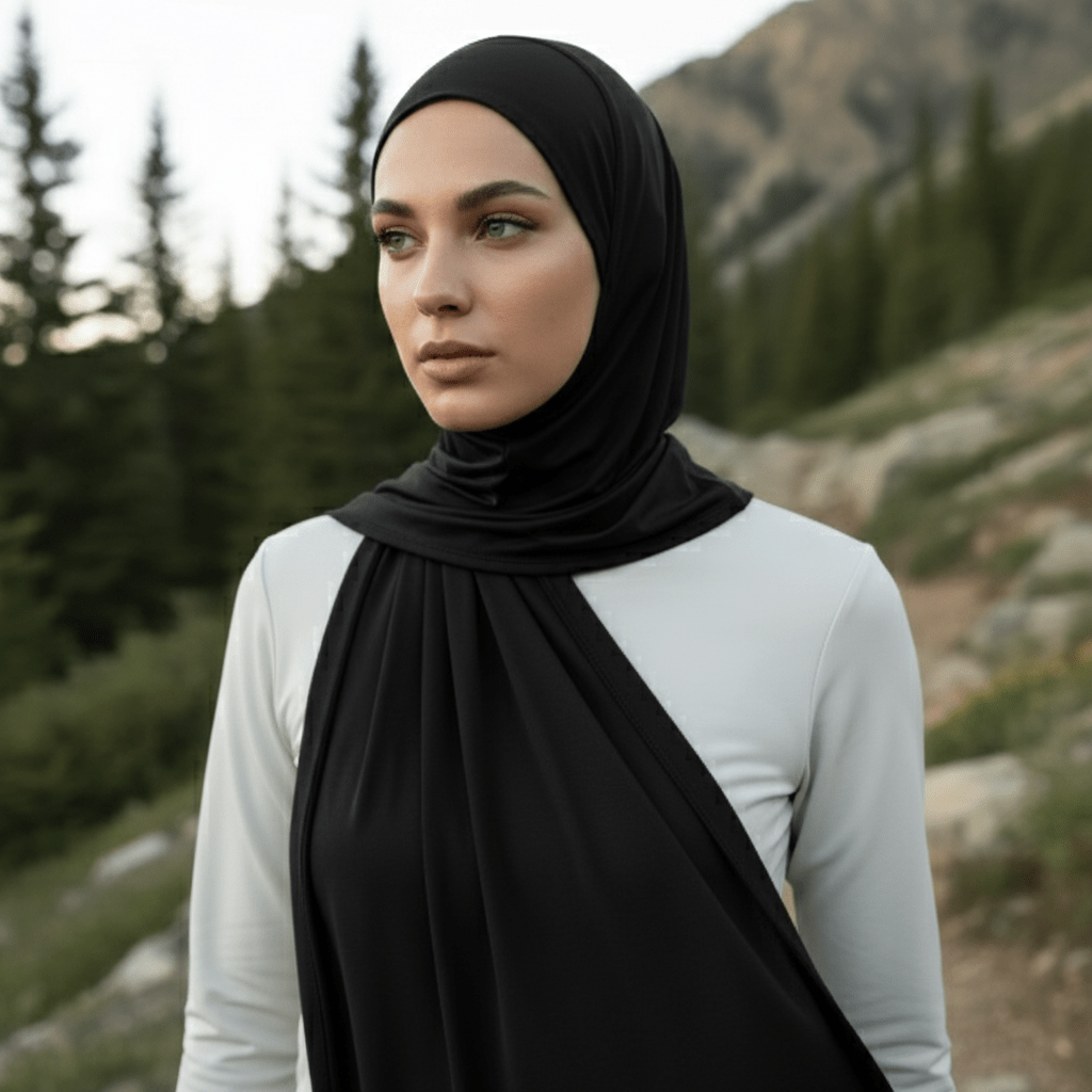 Premium Cooling Non-Slip Hijab, view 3