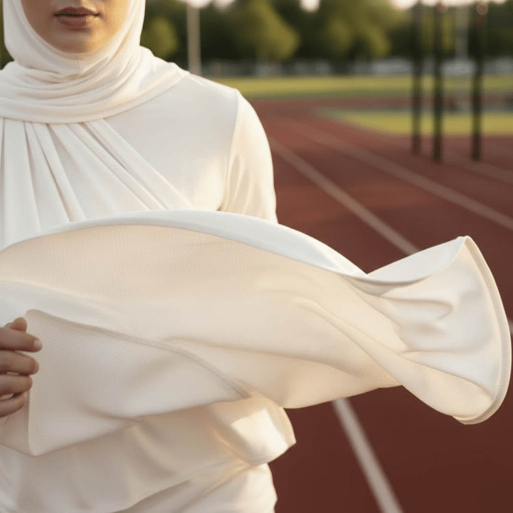 Premium Cooling Non-Slip Hijab, view 5
