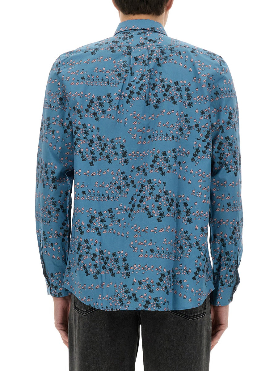 Ps Paul Smith Organic Cotton Shirt — Multicolor by Ps Paul Smith
