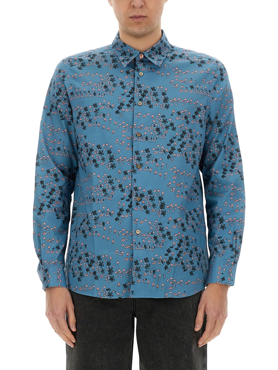 Ps Paul Smith Organic Cotton Shirt — Multicolor, view 3