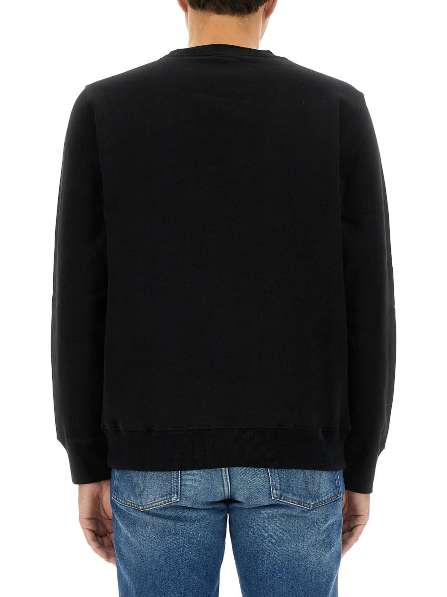 Ps Paul Smith Cotton Sweatshirt — Black by Ps Paul Smith