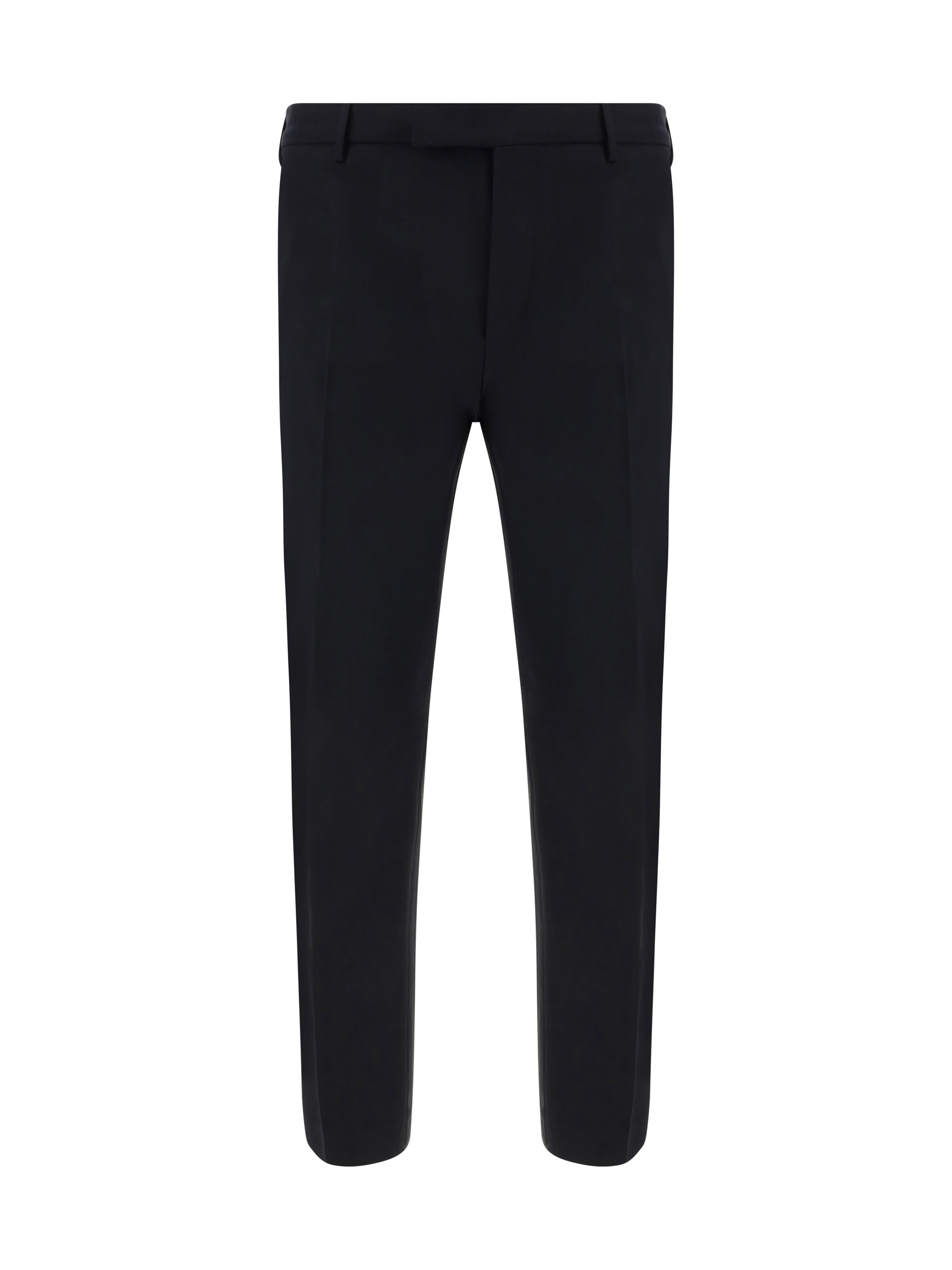 Pt Pantaloni Torino Virgin Wool Trousers — Black by Pt Pantaloni Torino