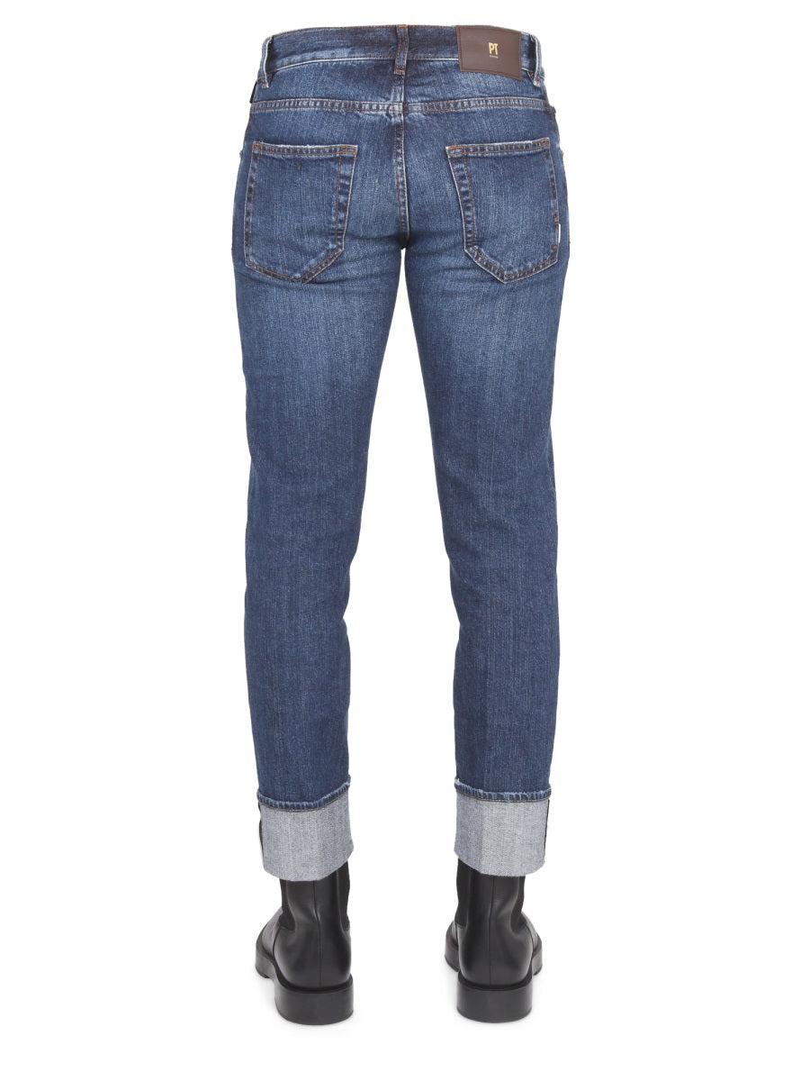 Pt Torino Dub Jeans — Denim, view 3