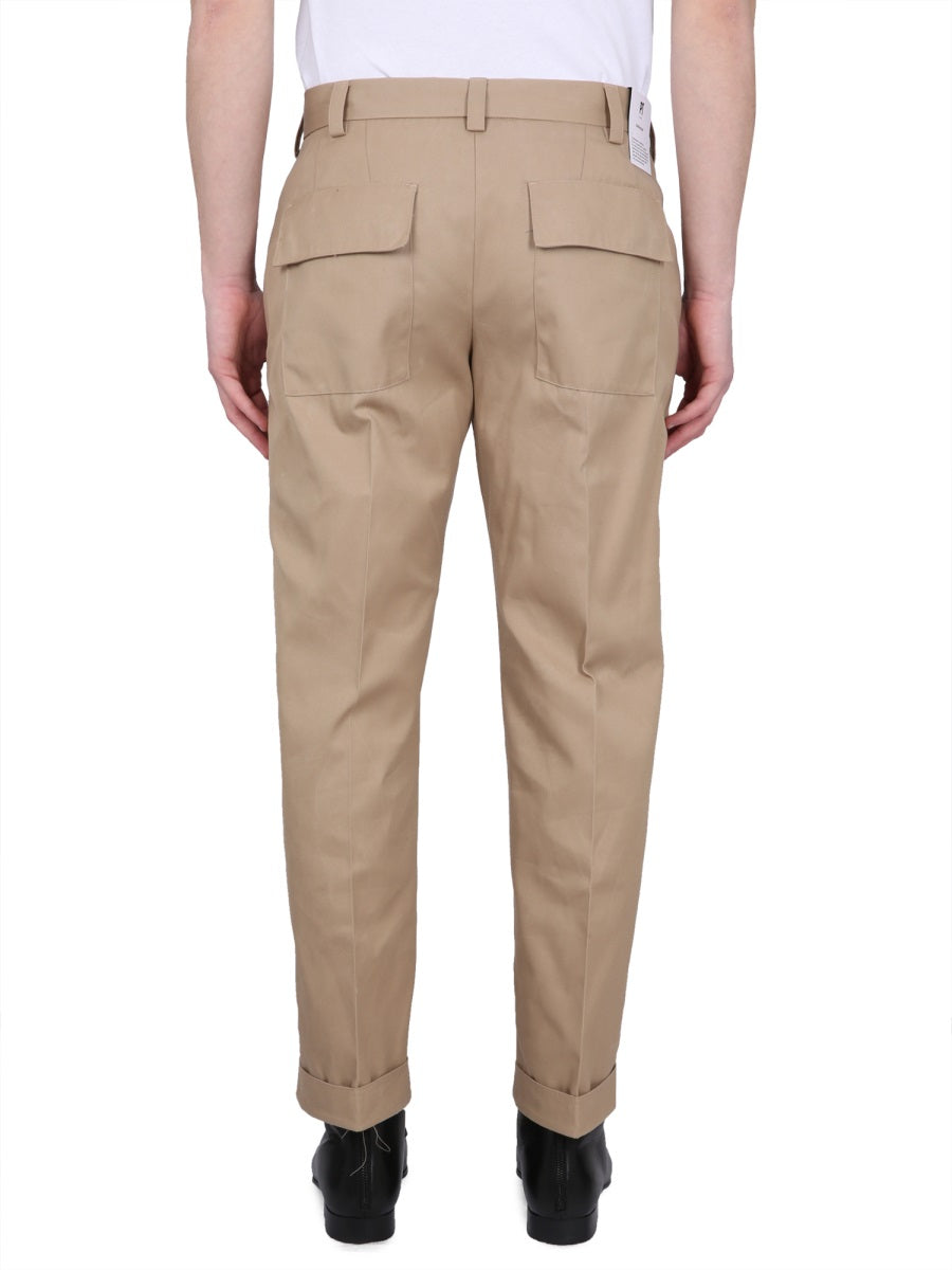 Pt Torino Rewoked Trousers — Beige, view 4